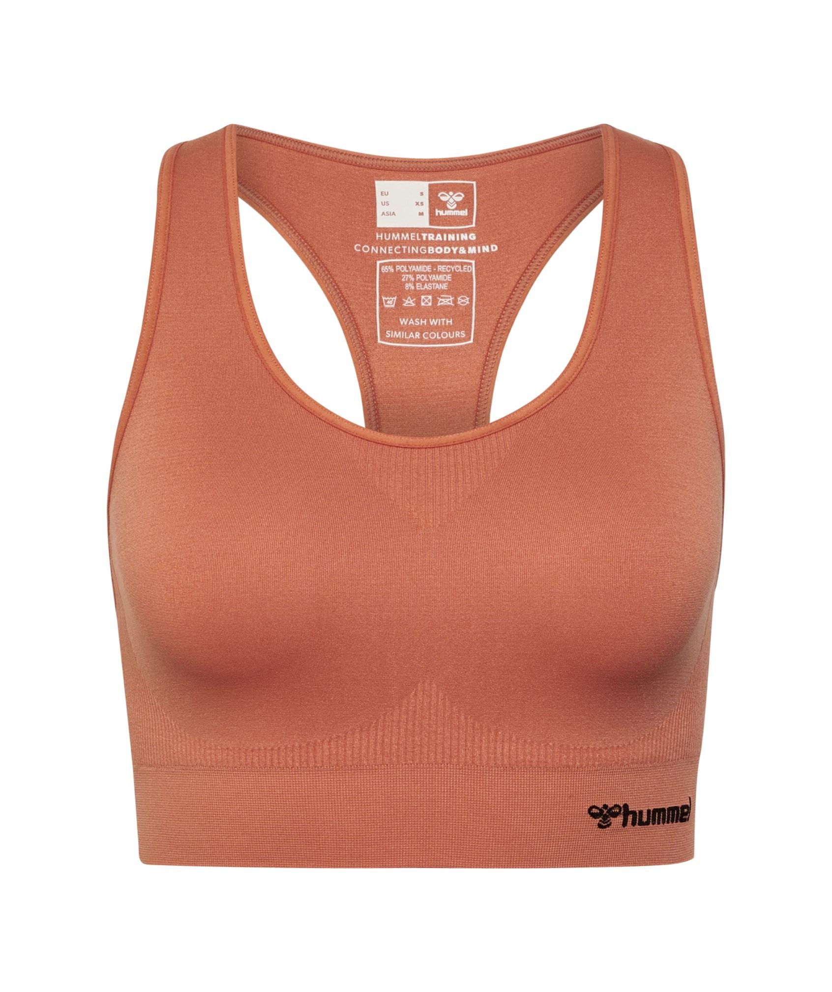 Hummel® - TIF Seamless Sports Top (Apricot Brandy)