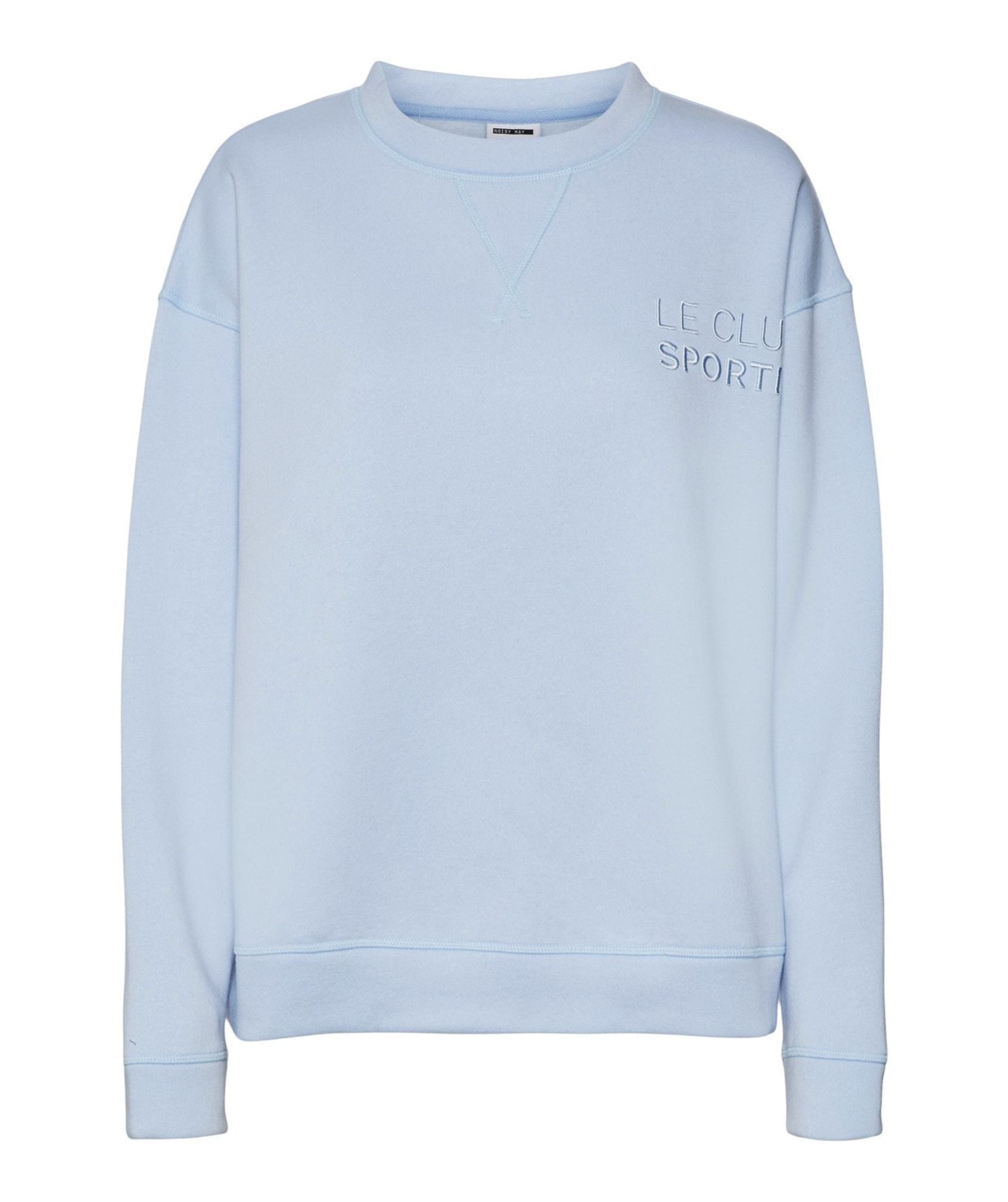 Noisy May - Alden L/S Logo Sweat (Cerulean)