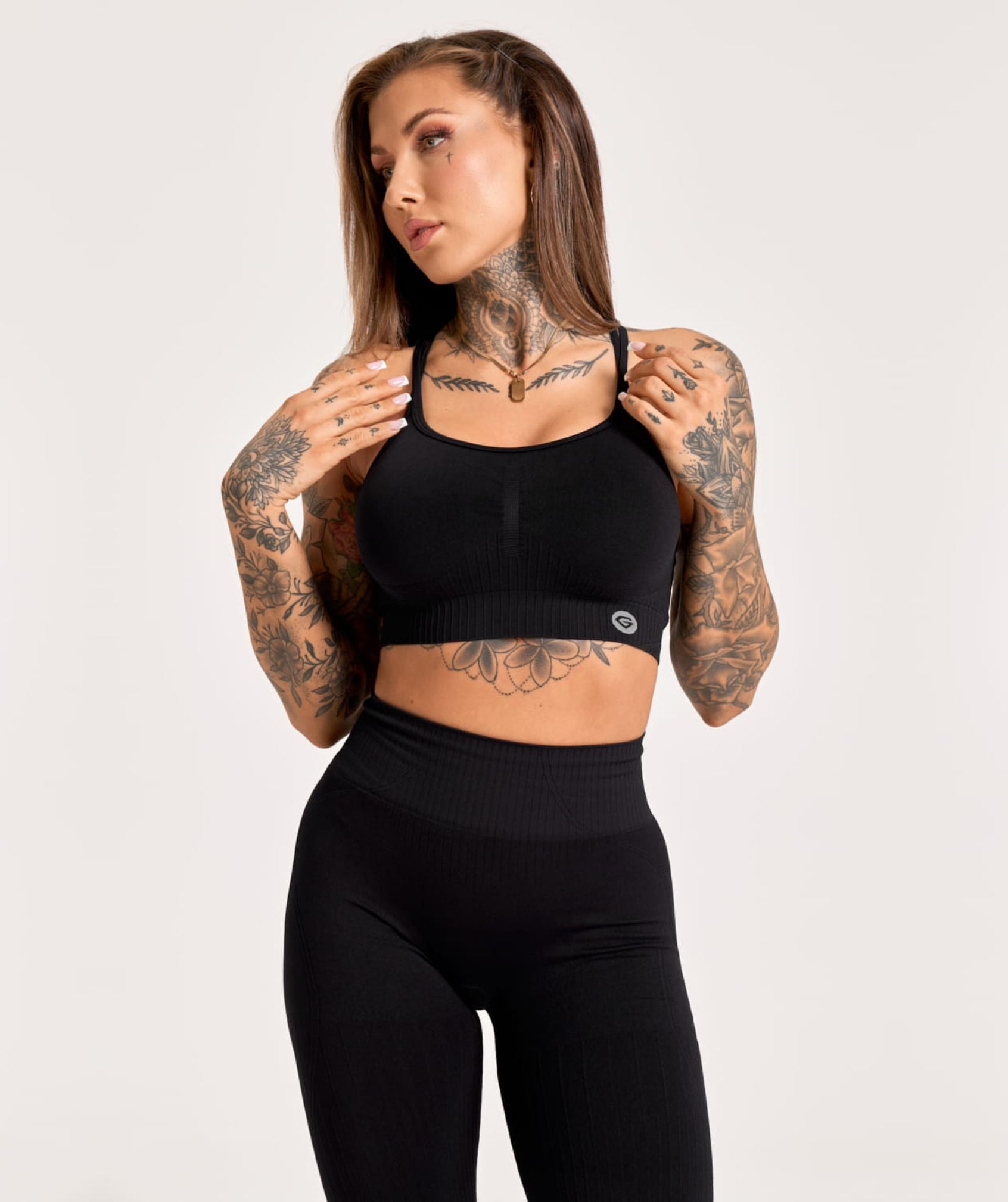 Gym Glamour - Mimi Seamless Sportsbh 2.0 (Black)