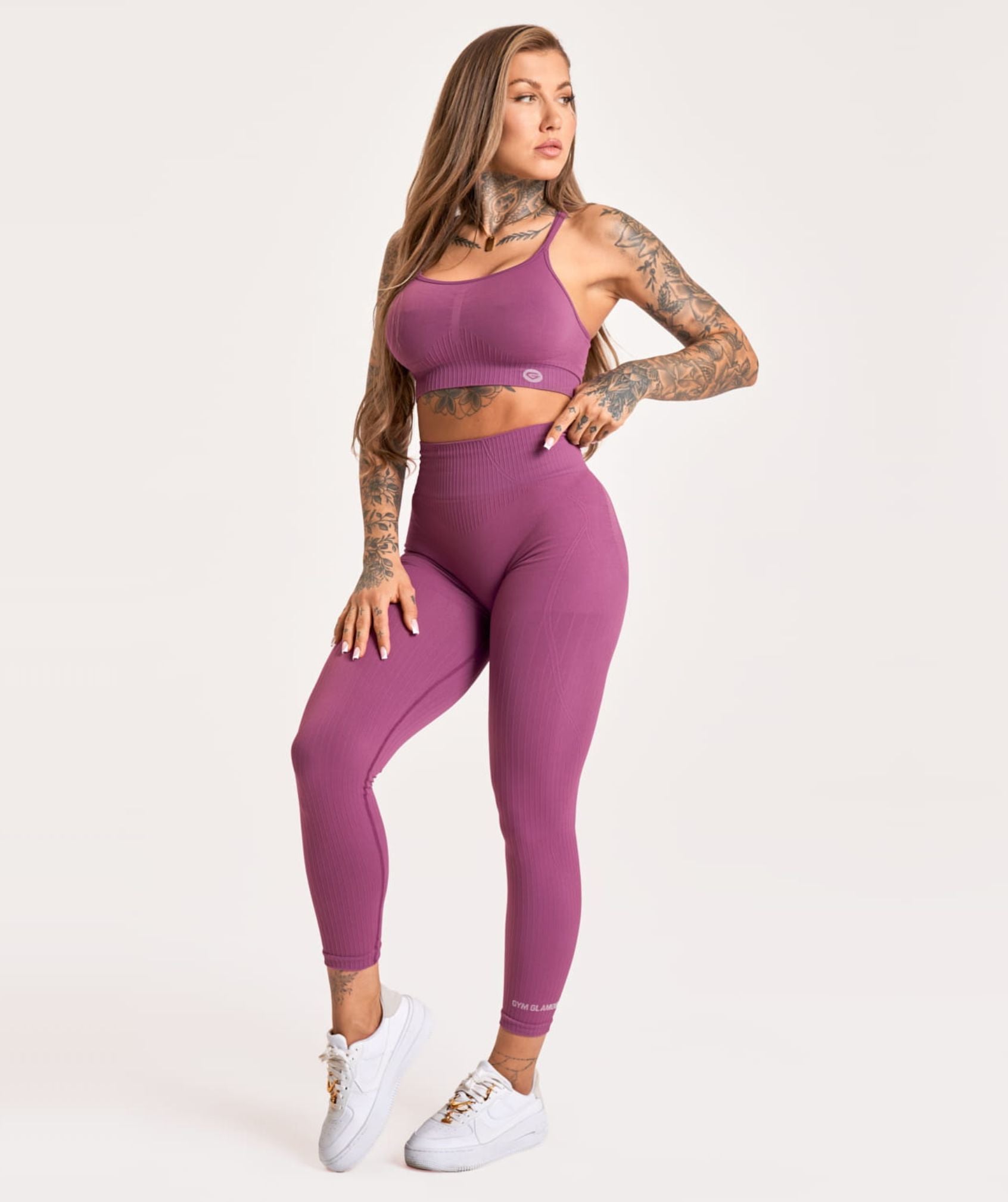 Gym Glamour - Mimi Seamless Leggings 2.0 (Merry Berry)