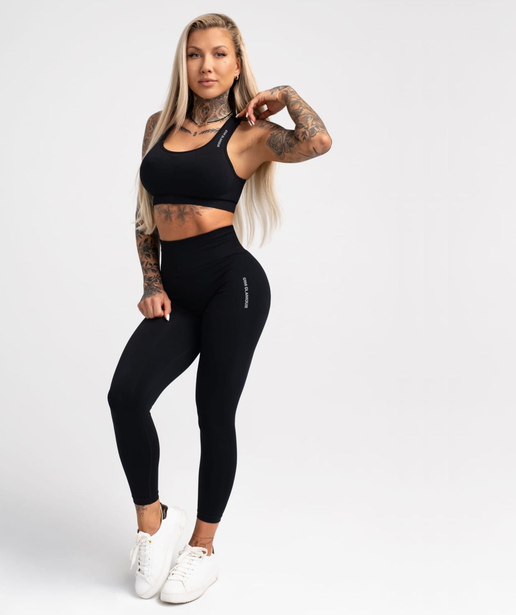 Gym Glamour - May Compress Leggings (Black)