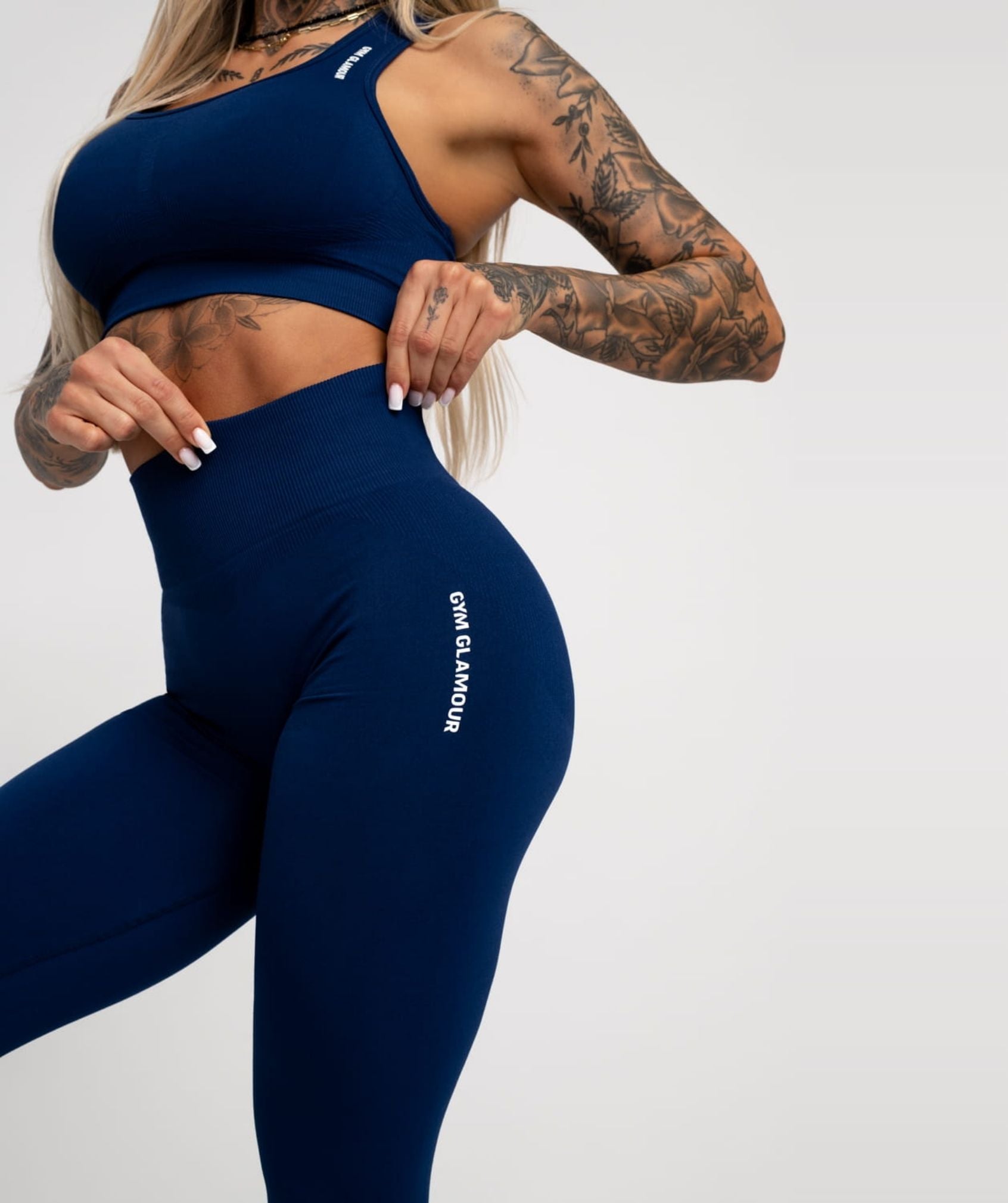 Gym Glamour - May Compress Leggings (Night Sky)