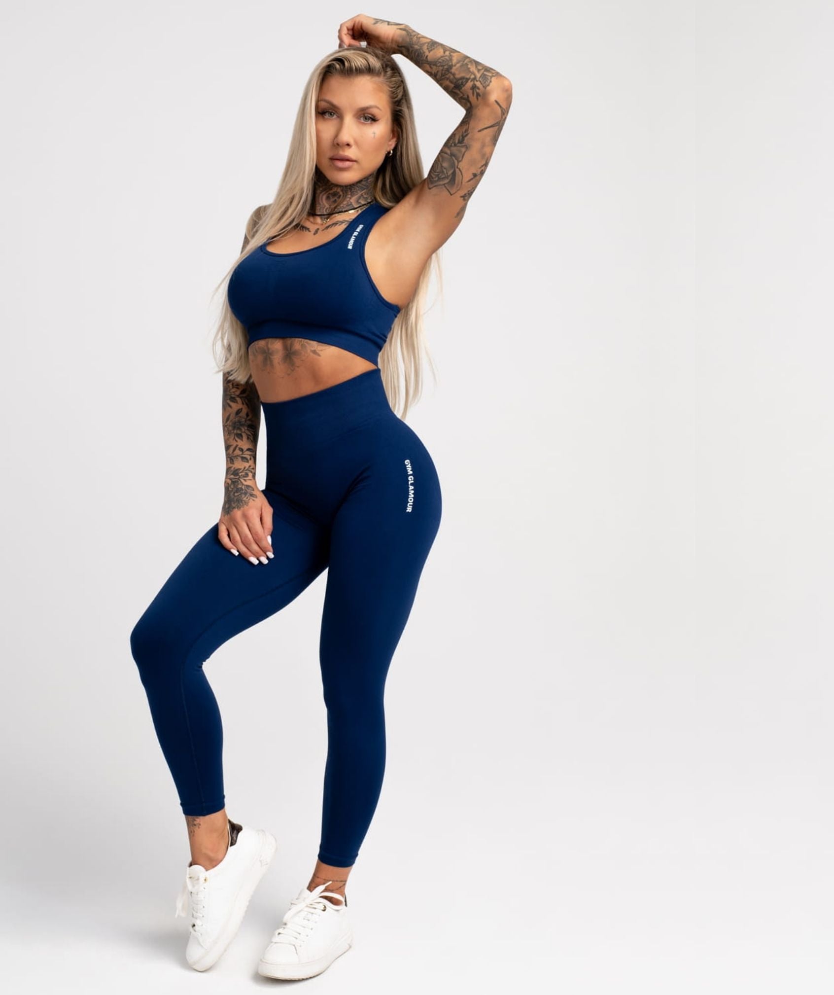 Gym Glamour - May Compress Leggings (Night Sky)