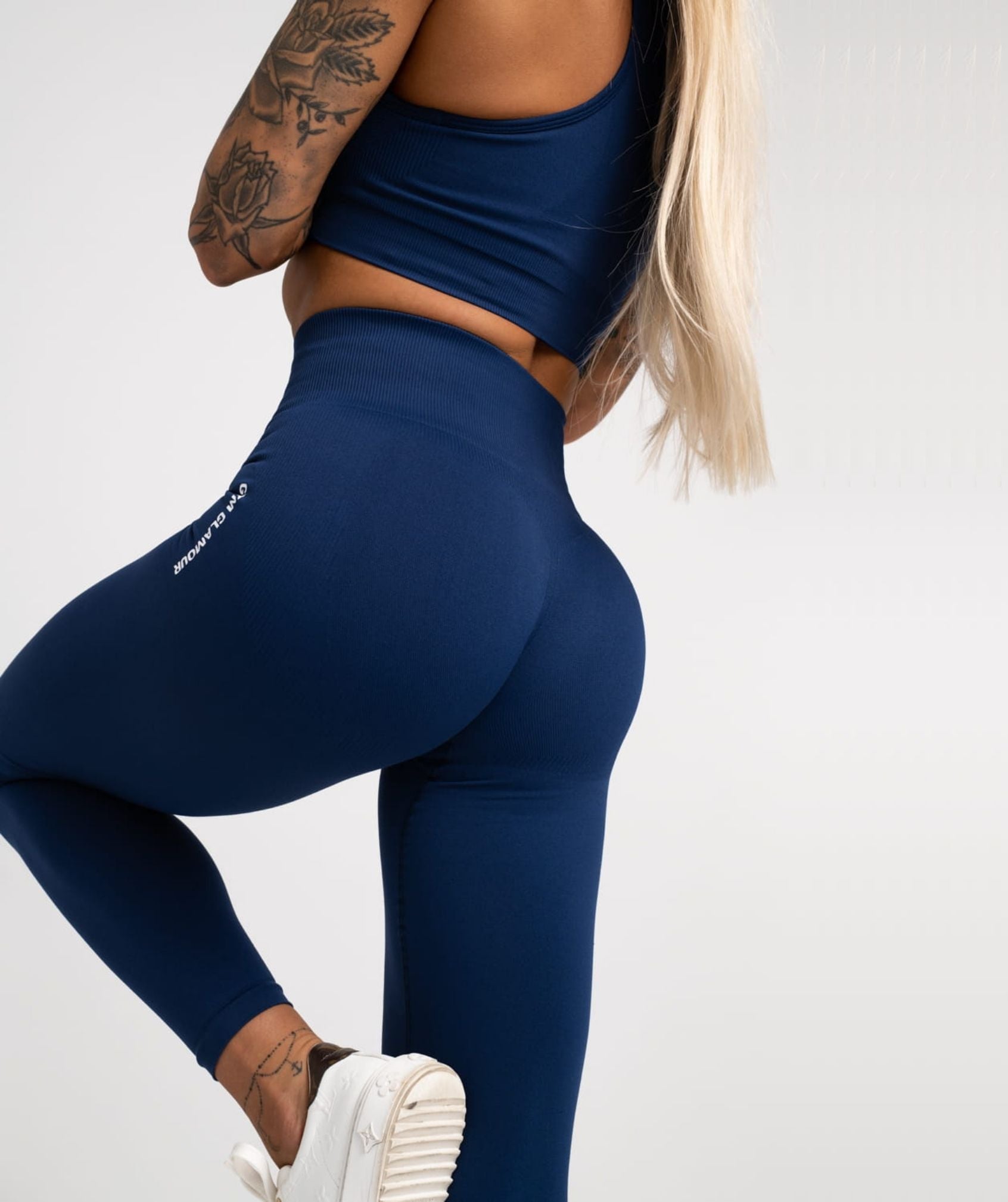 Gym Glamour - May Compress Leggings (Night Sky)