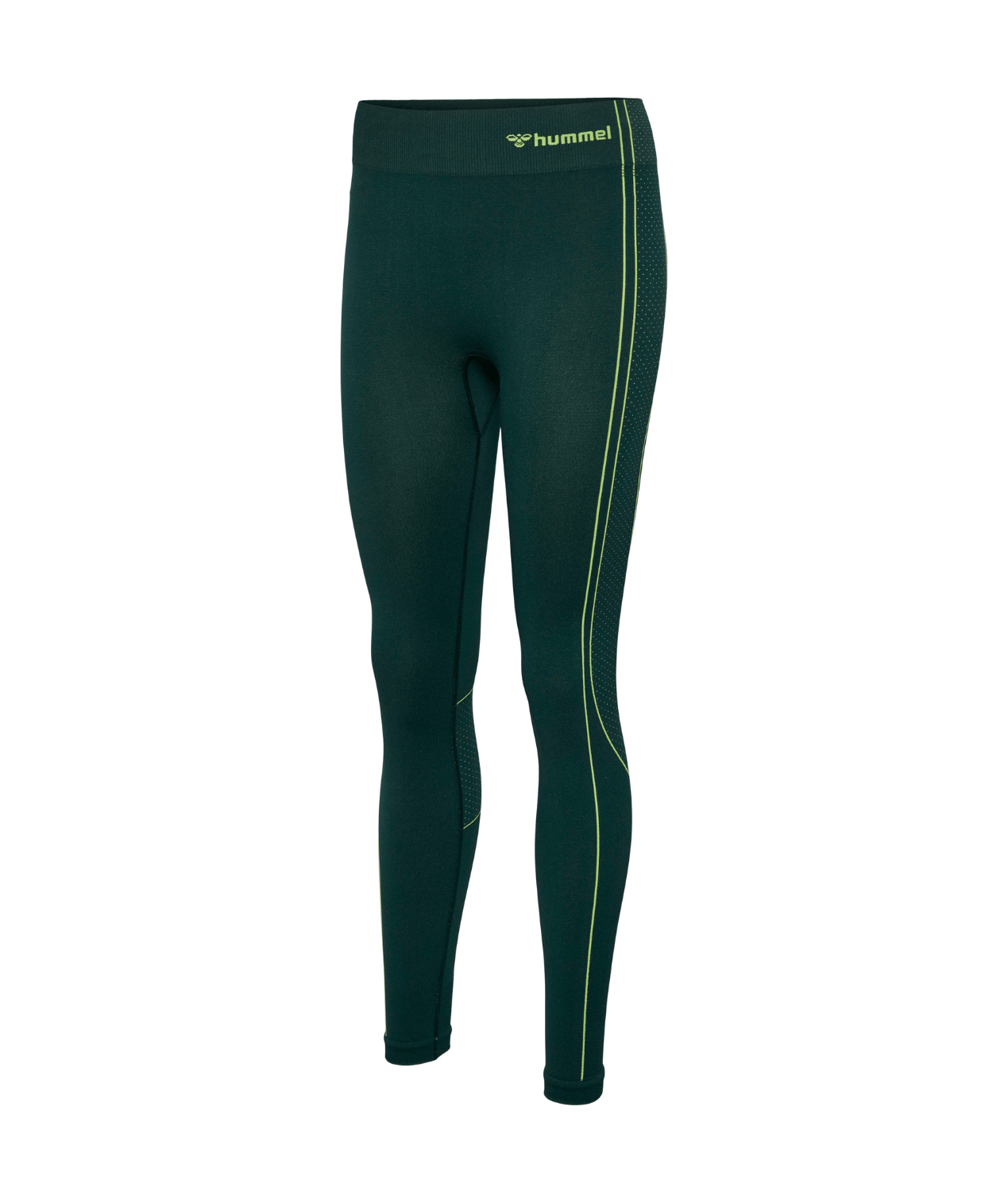 Hummel® - Zone Seamless MW Tights (Deep Teal/Sulphur Spring)