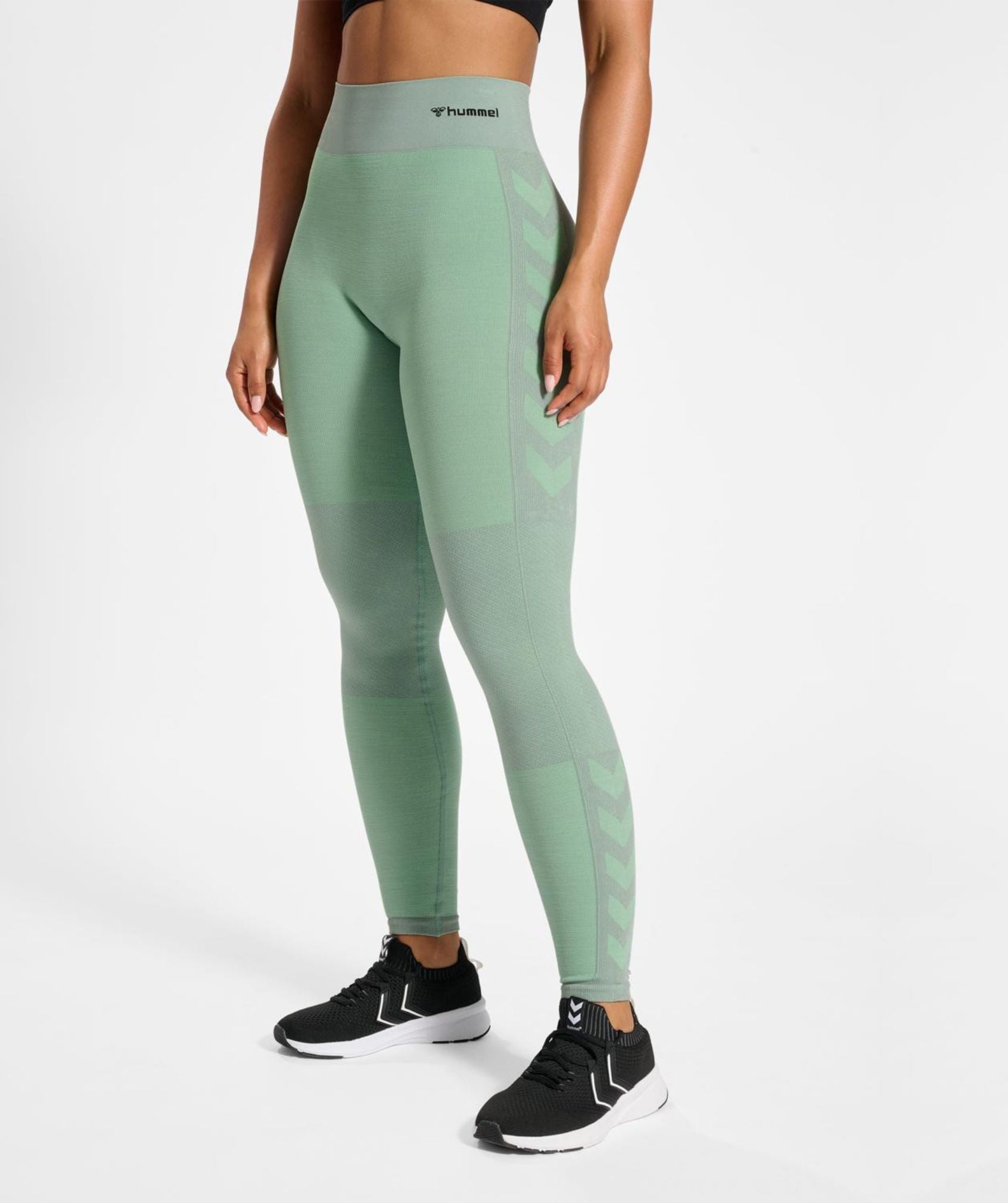 Hummel® - Clea Mid Waist Tights (Chinois Geen)