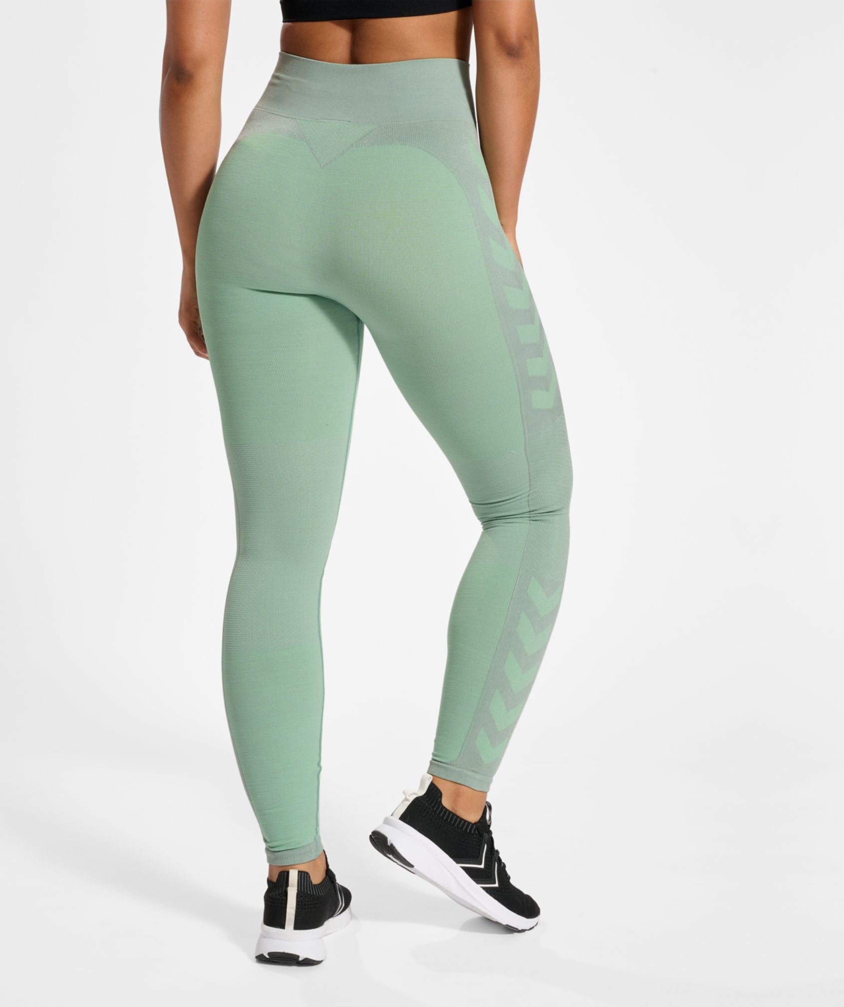 Hummel® - Clea Mid Waist Tights (Chinois Geen)