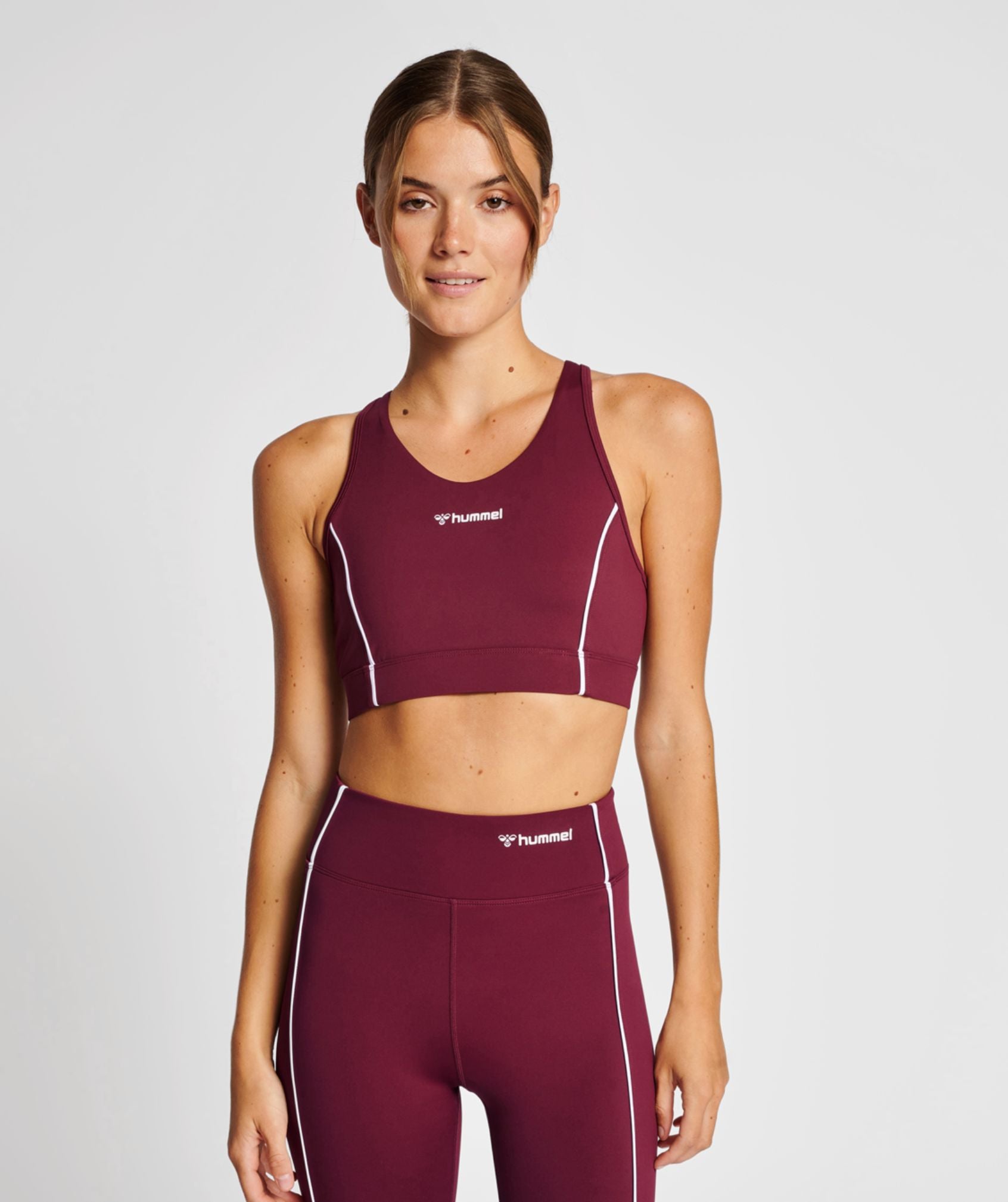 Hummel® - Flash Sports Bra (Zinfandel)