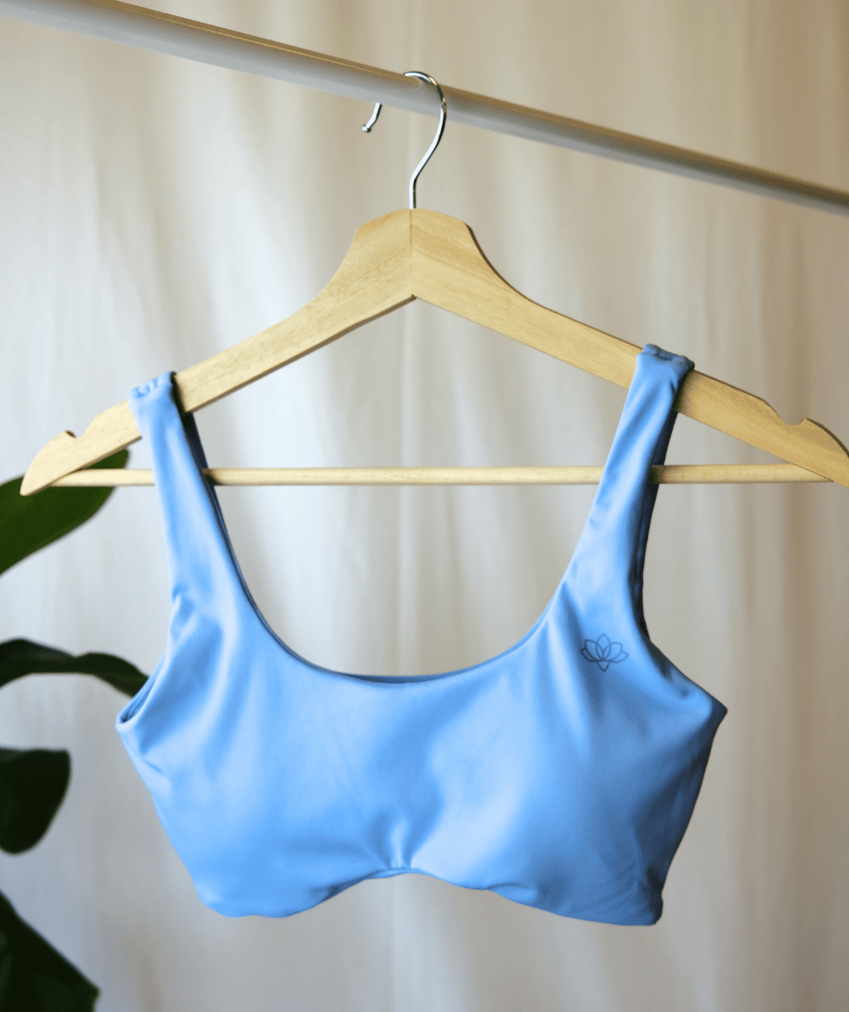 Jentle - Alba Sports Bra (Light Blue)