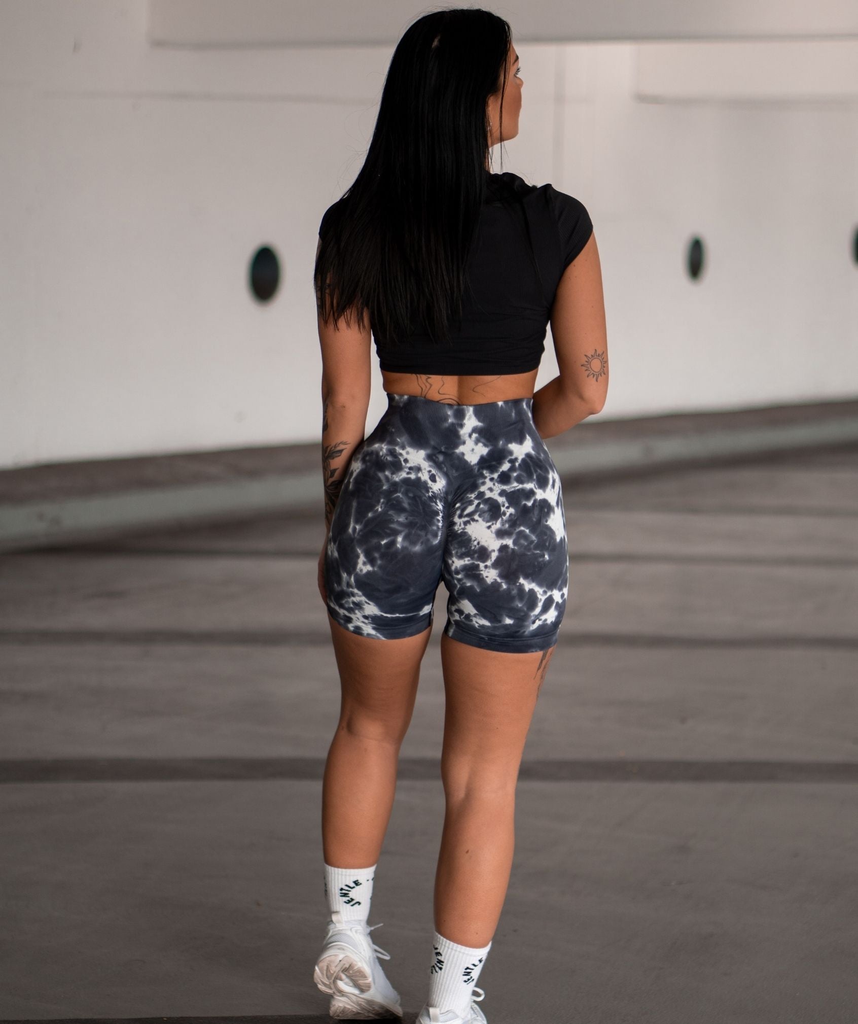 Marble Shorts (Black)