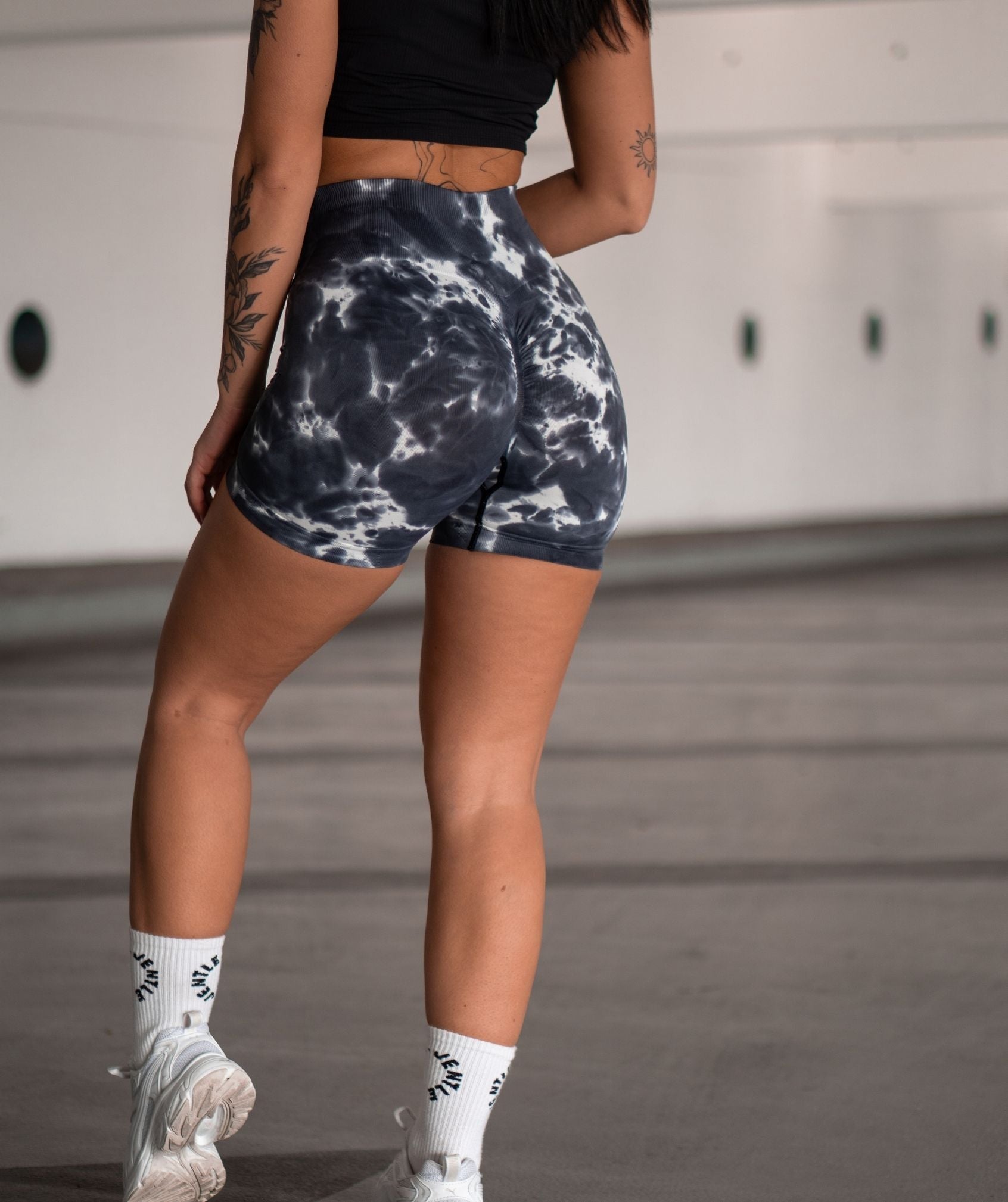 Marble Shorts (Black)