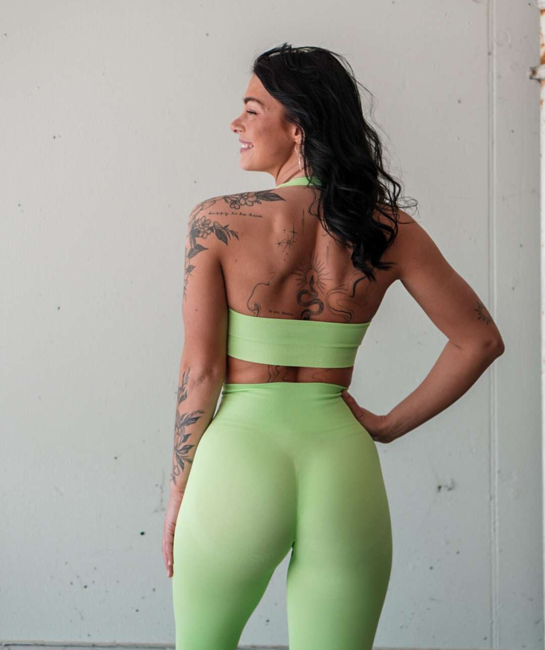 Jentle - Power Leggings (Green)