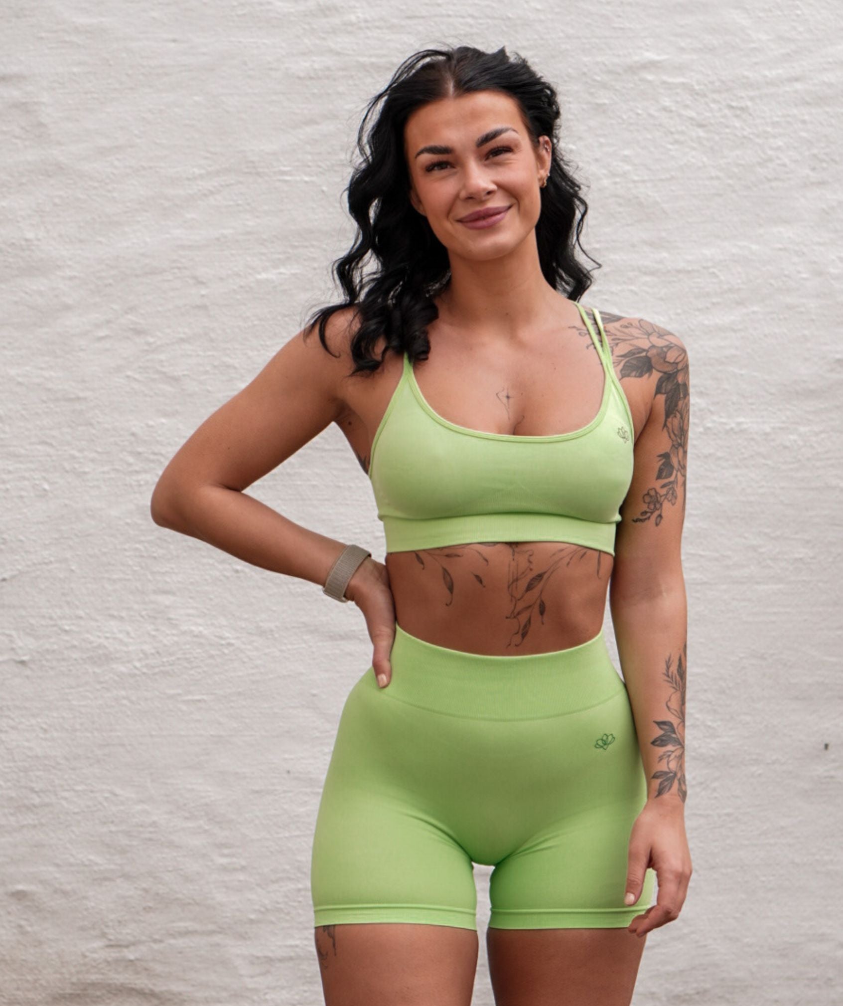 Jentle - Power Shorts (Green)