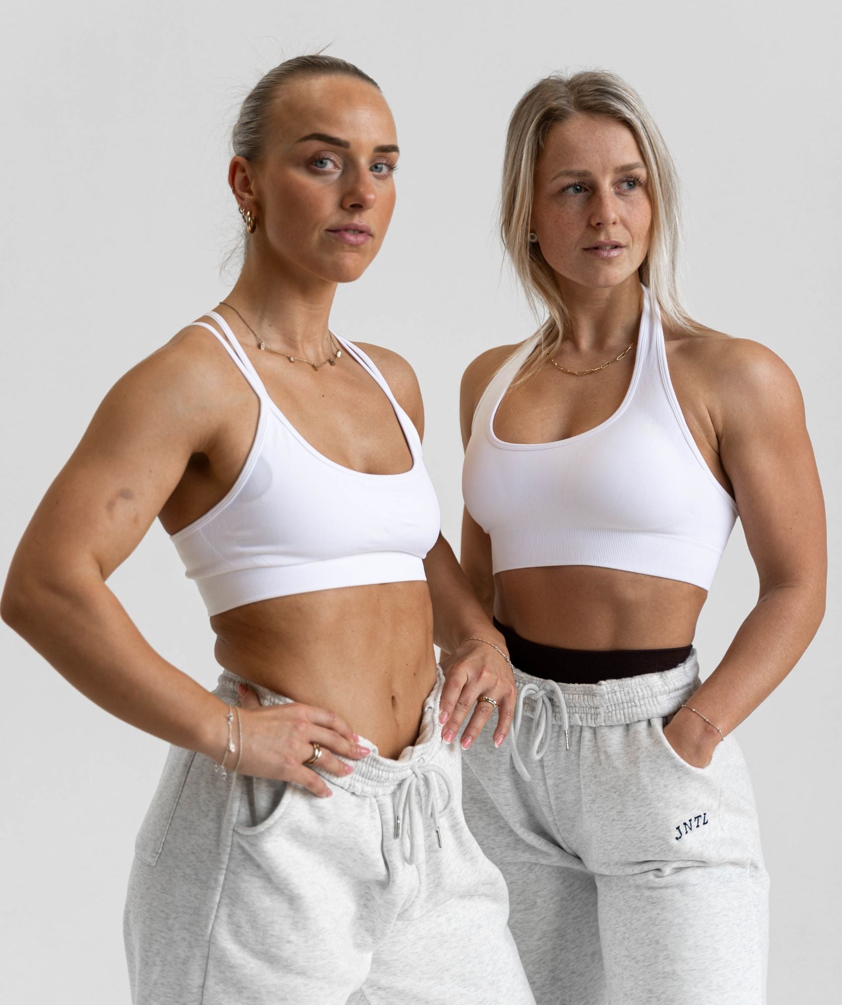 Jentle - Power Sports Bra (White)