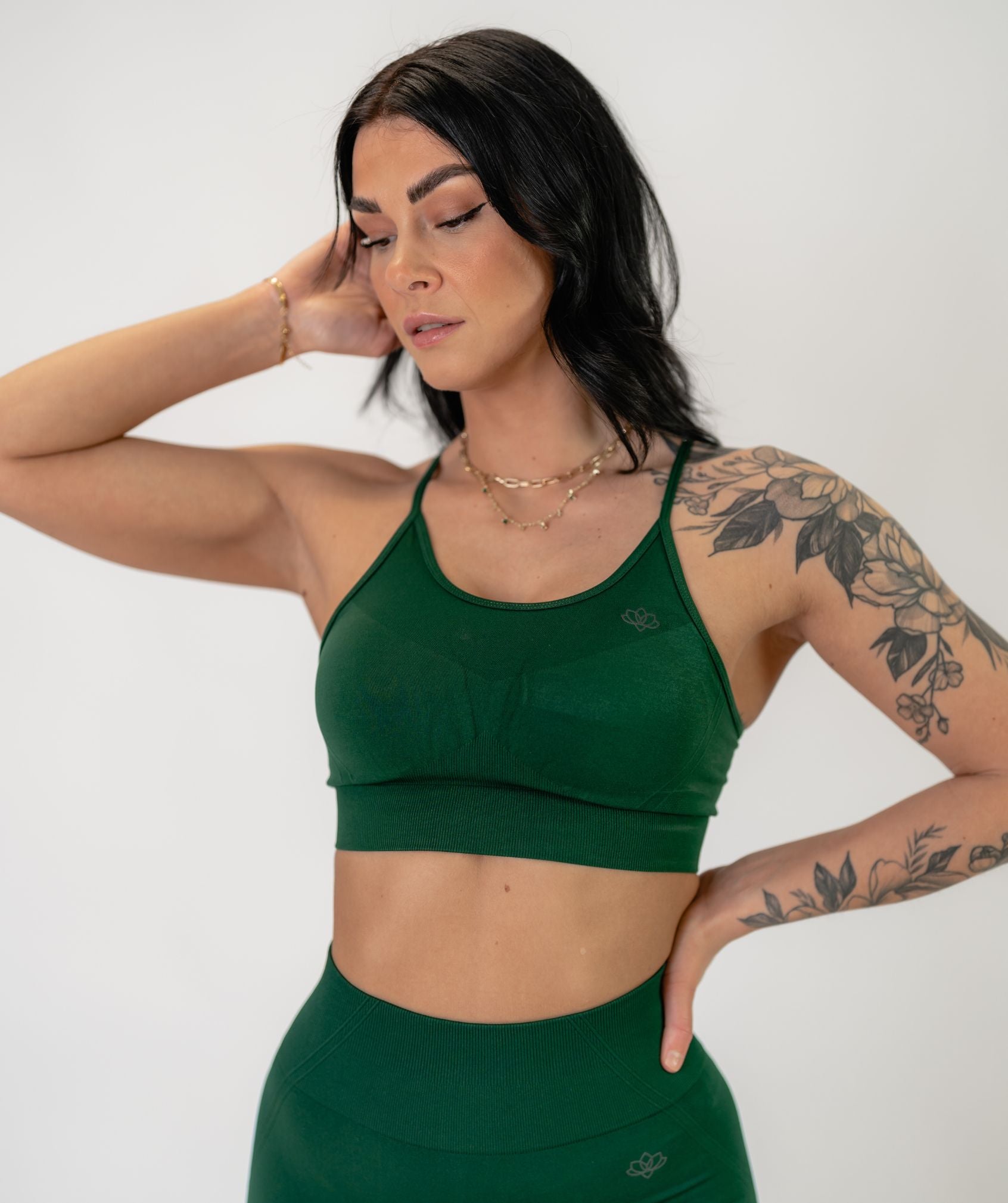 Jentle - Saga Sports Bra (Green)