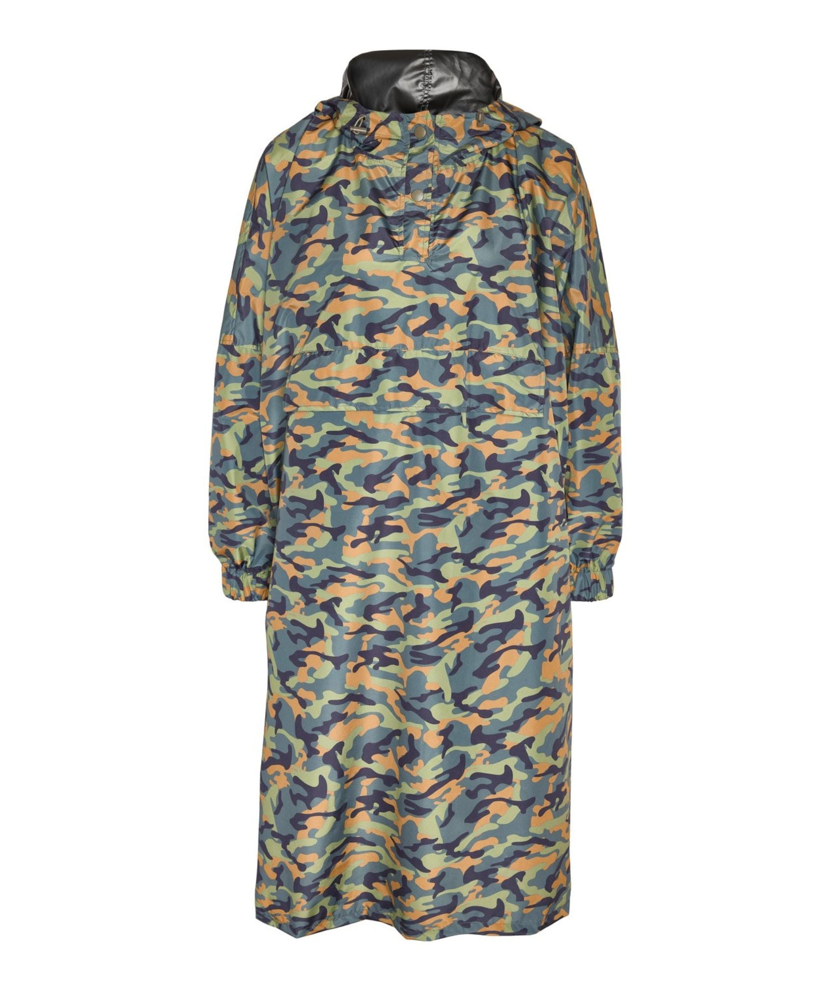 Noisy May - Sky L/S Printed Rainponcho (Kalamata Camo)