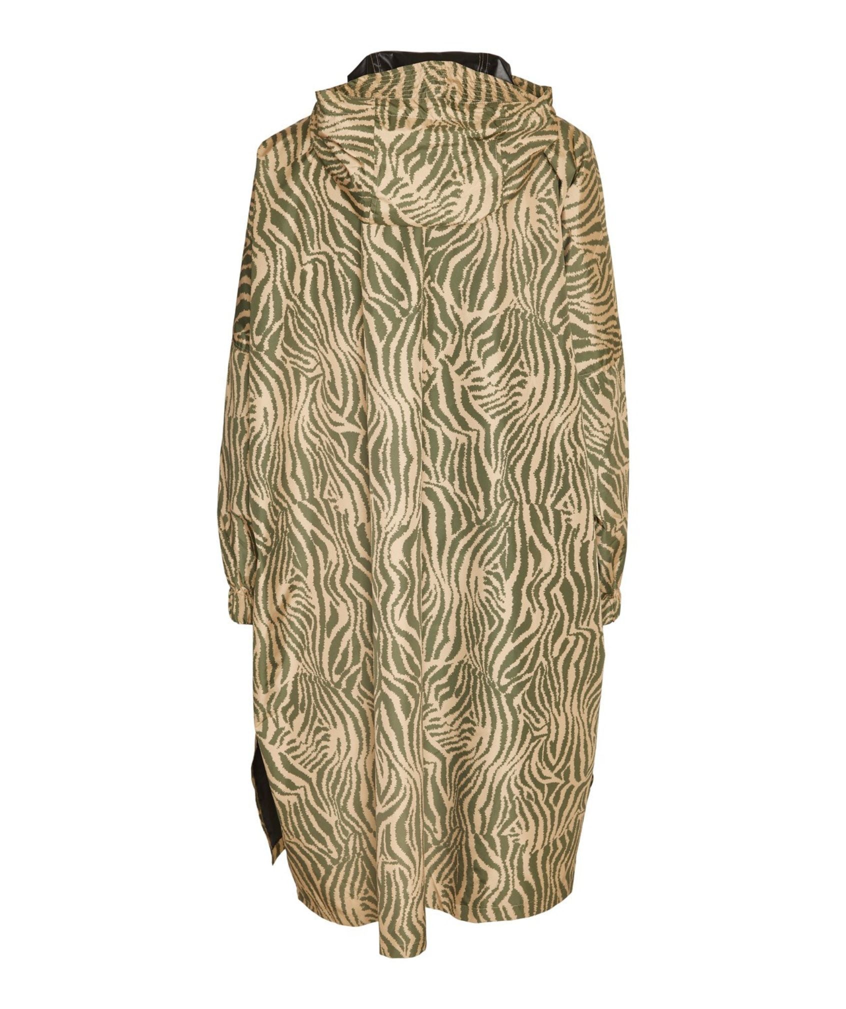 Noisy May - Sky L/S Printed Rainponcho (Nomad Zebra Kalamata)