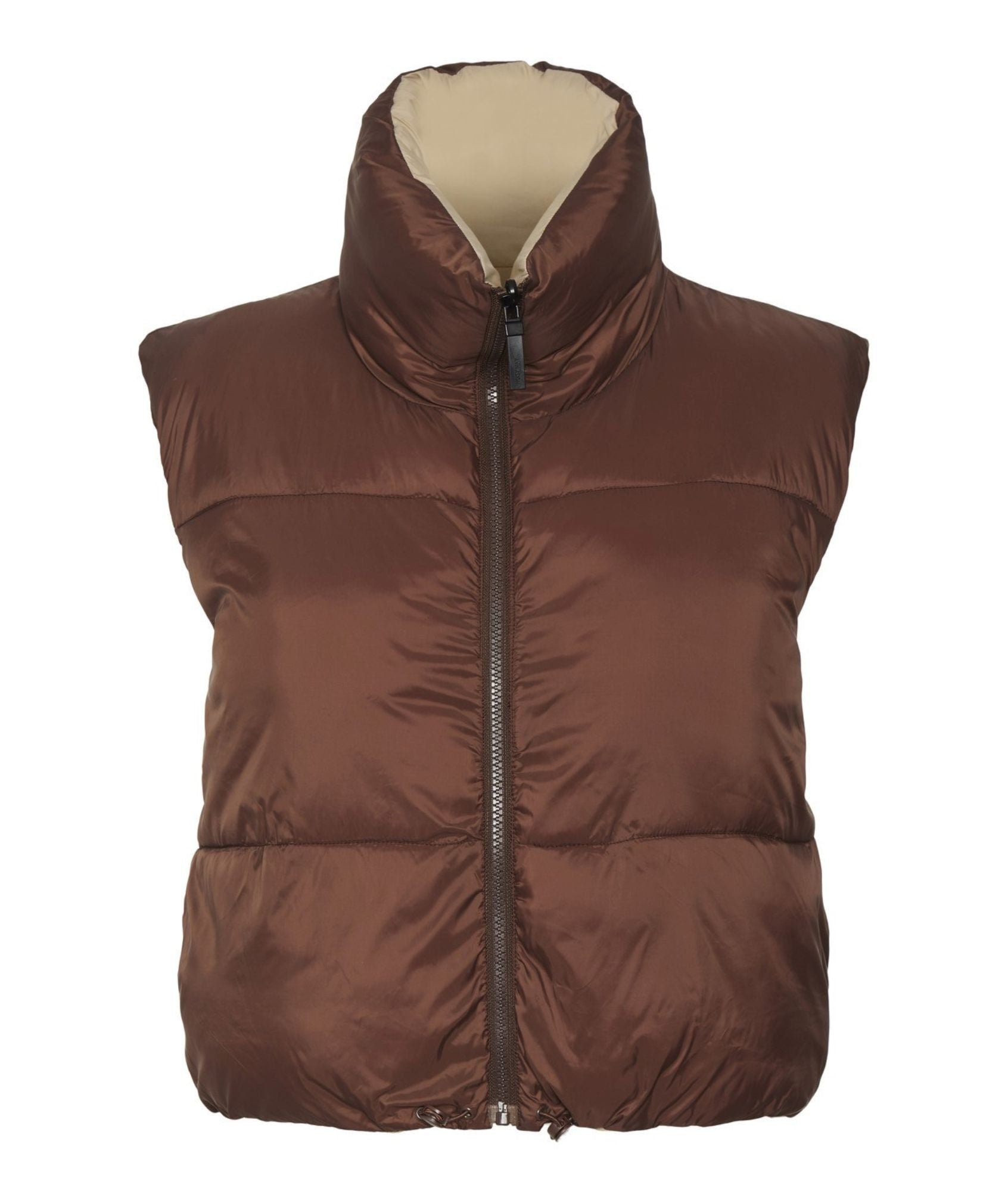 Noisy May - Ales Reversible Vest (Cappuccino)