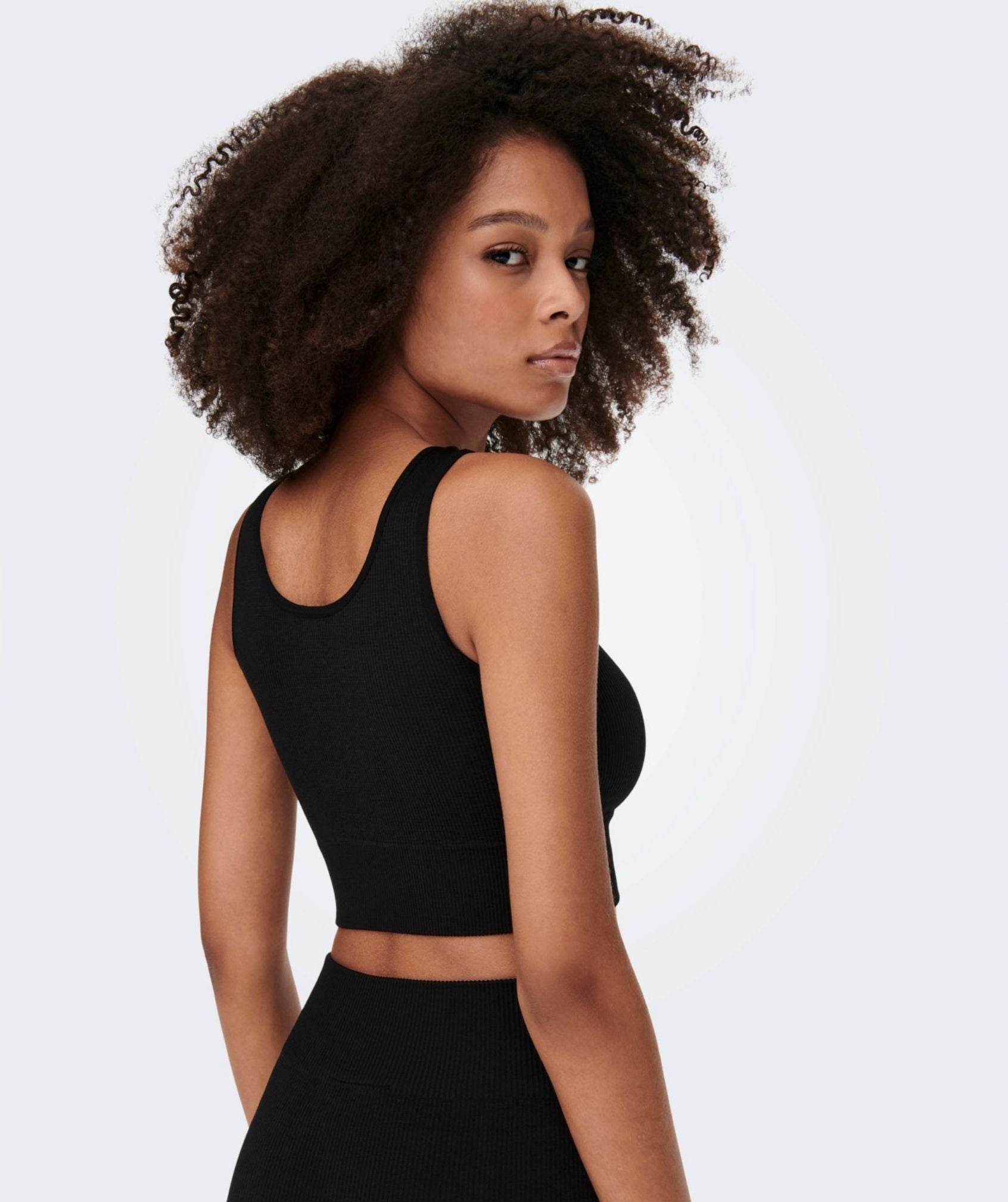 Only Play - Jaia Life Lounge Seam Short Top (Black)