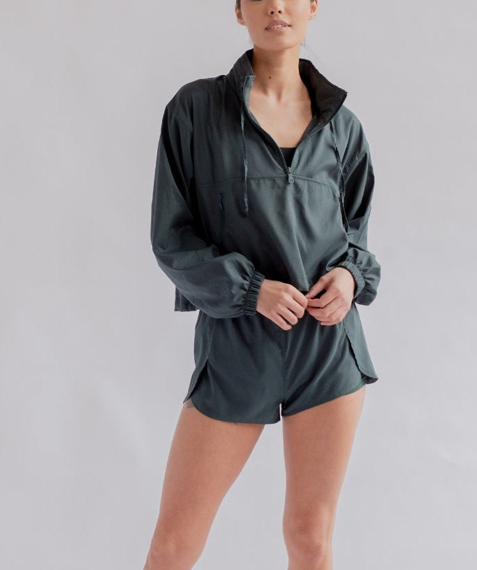 Girlfriend Collective - Trail Shorts (Moss)