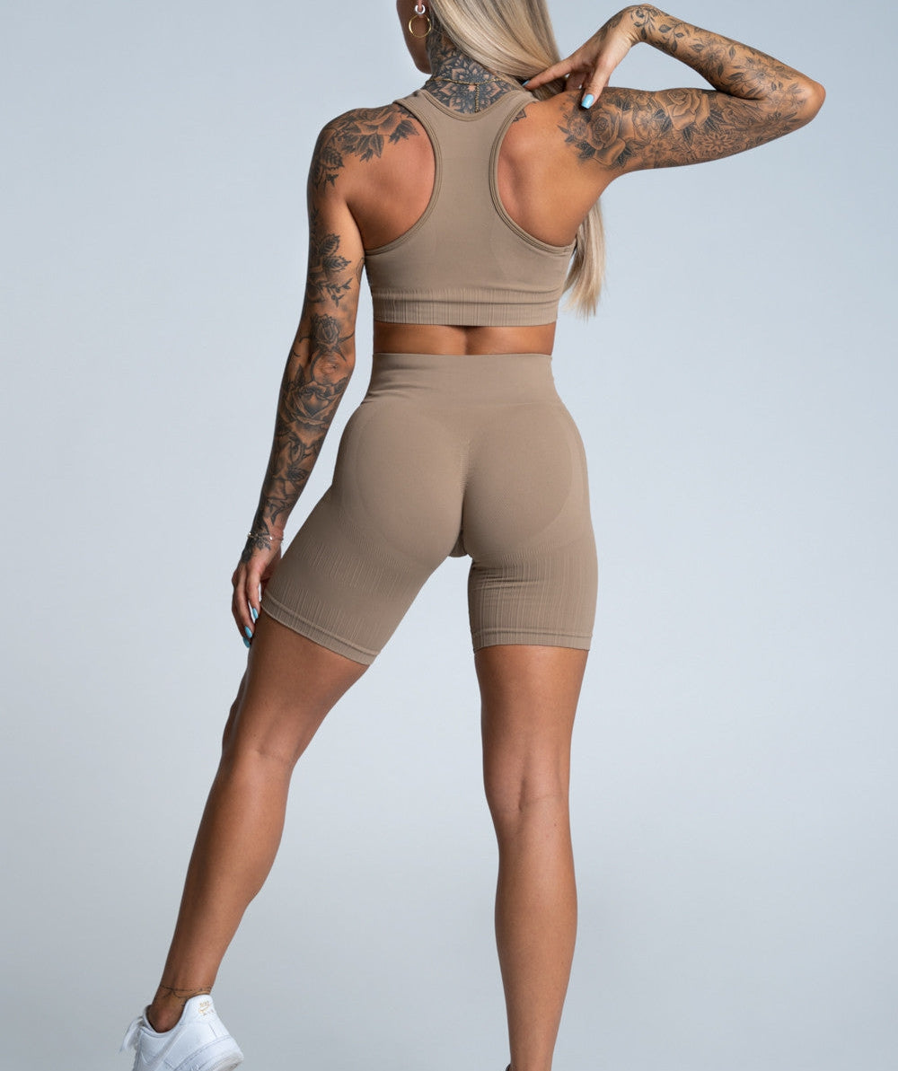 Gym Glamour - Mimi Biker Shorts (Nude)