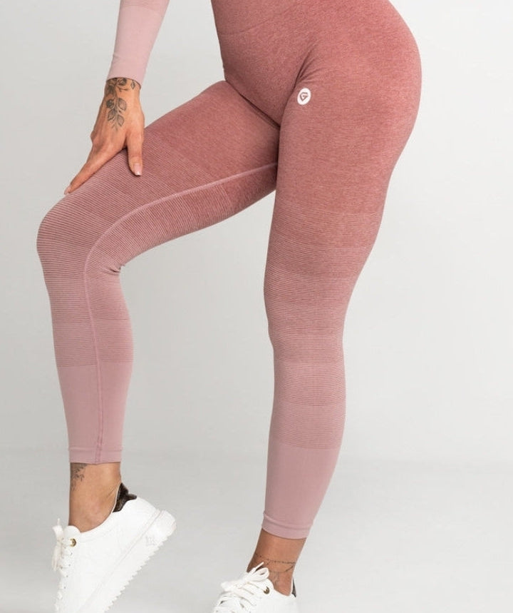 Gym Glamour - Ombre Leggings (Rosa)