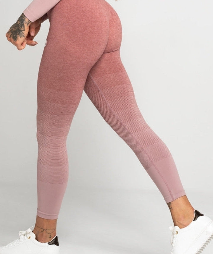 Gym Glamour - Ombre Leggings (Rosa)'