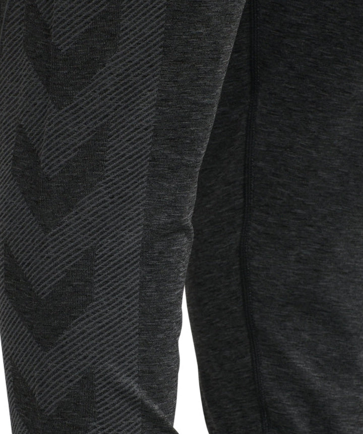 Hummel® - Ivy Seamless bukser (Black Melange)