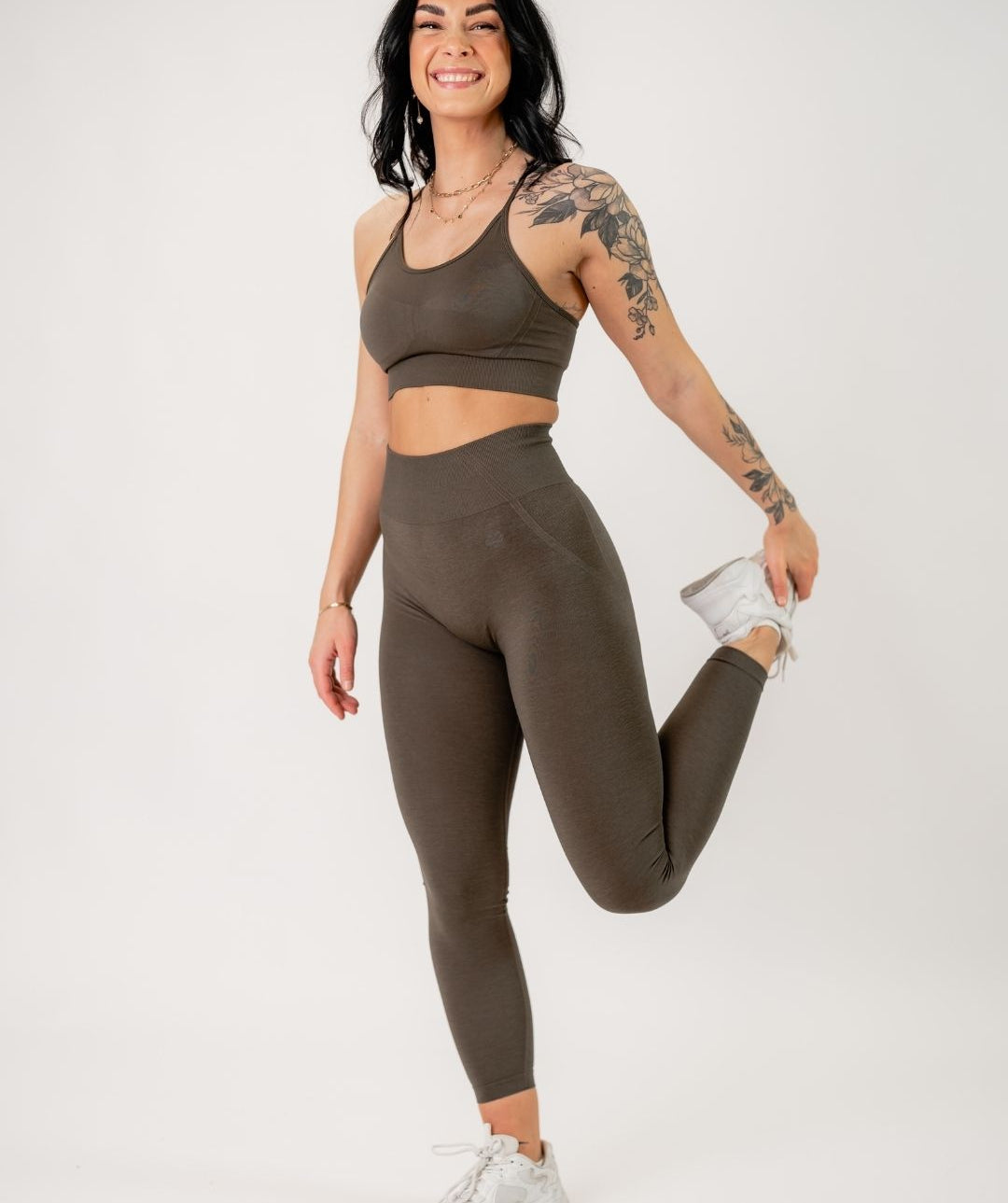 Jentle - Saga Leggings (Brown)