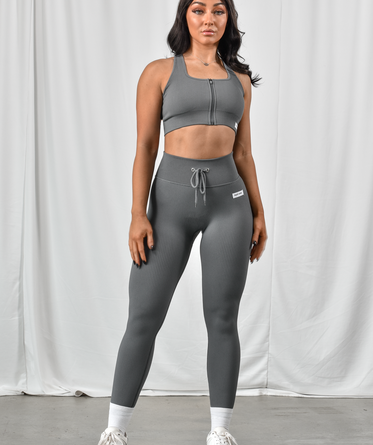 Rapid Wear - Tied Up Seamless Leggings (Grey)