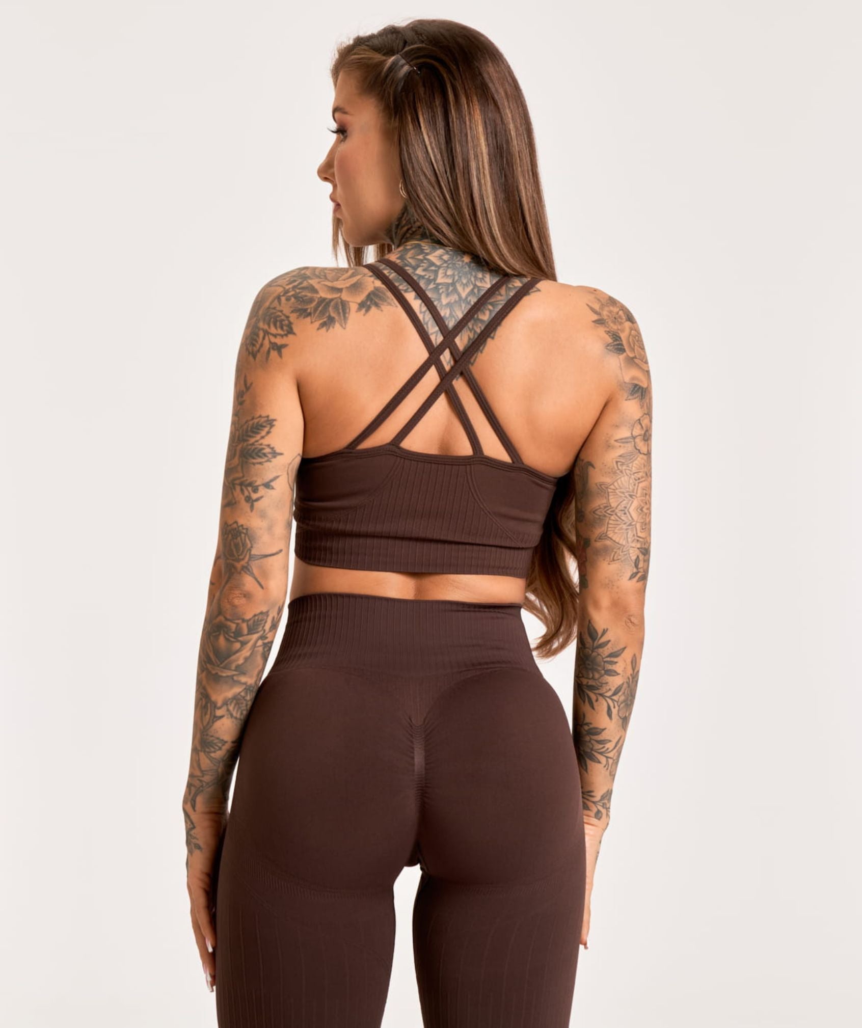 Gym Glamour - Mimi Seamless Sportsbh 2.0 (Chocolate)