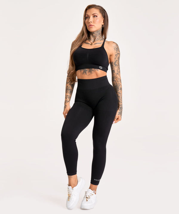 Gym Glamour - Mimi Seamless Leggings 2.0 (Black)