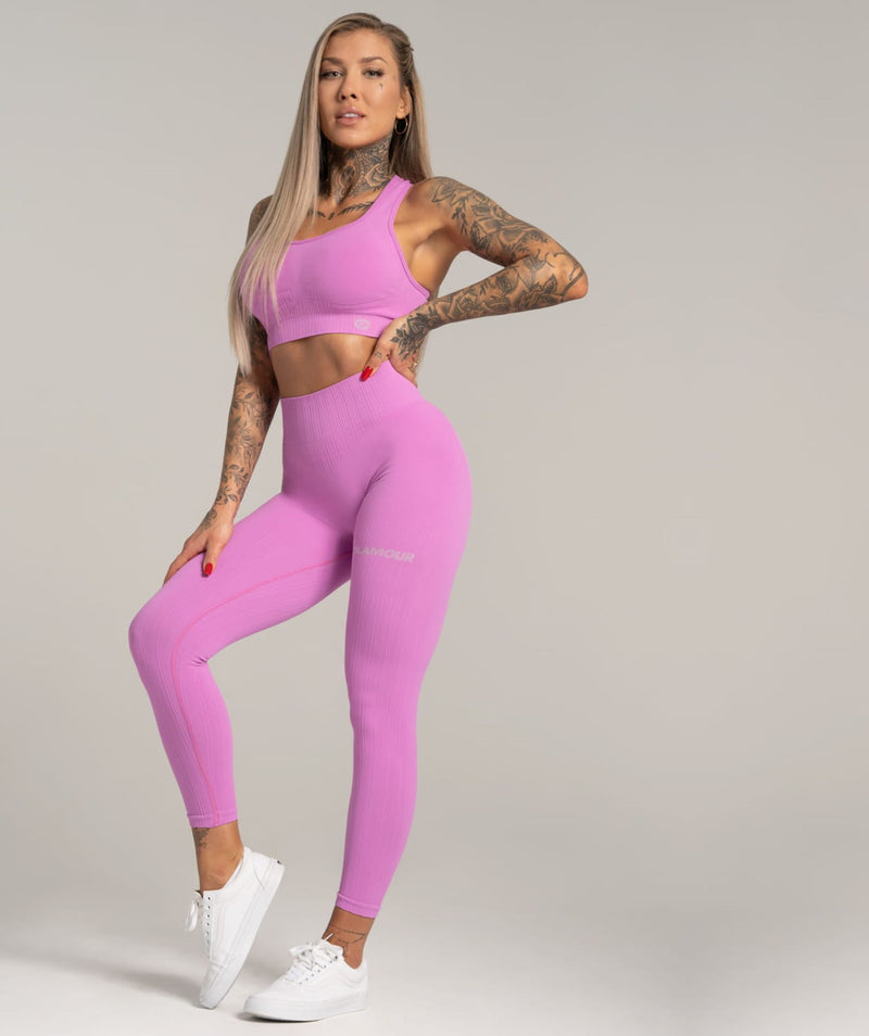 Gym Glamour - Mimi Seamless Sportsbh (Pink)