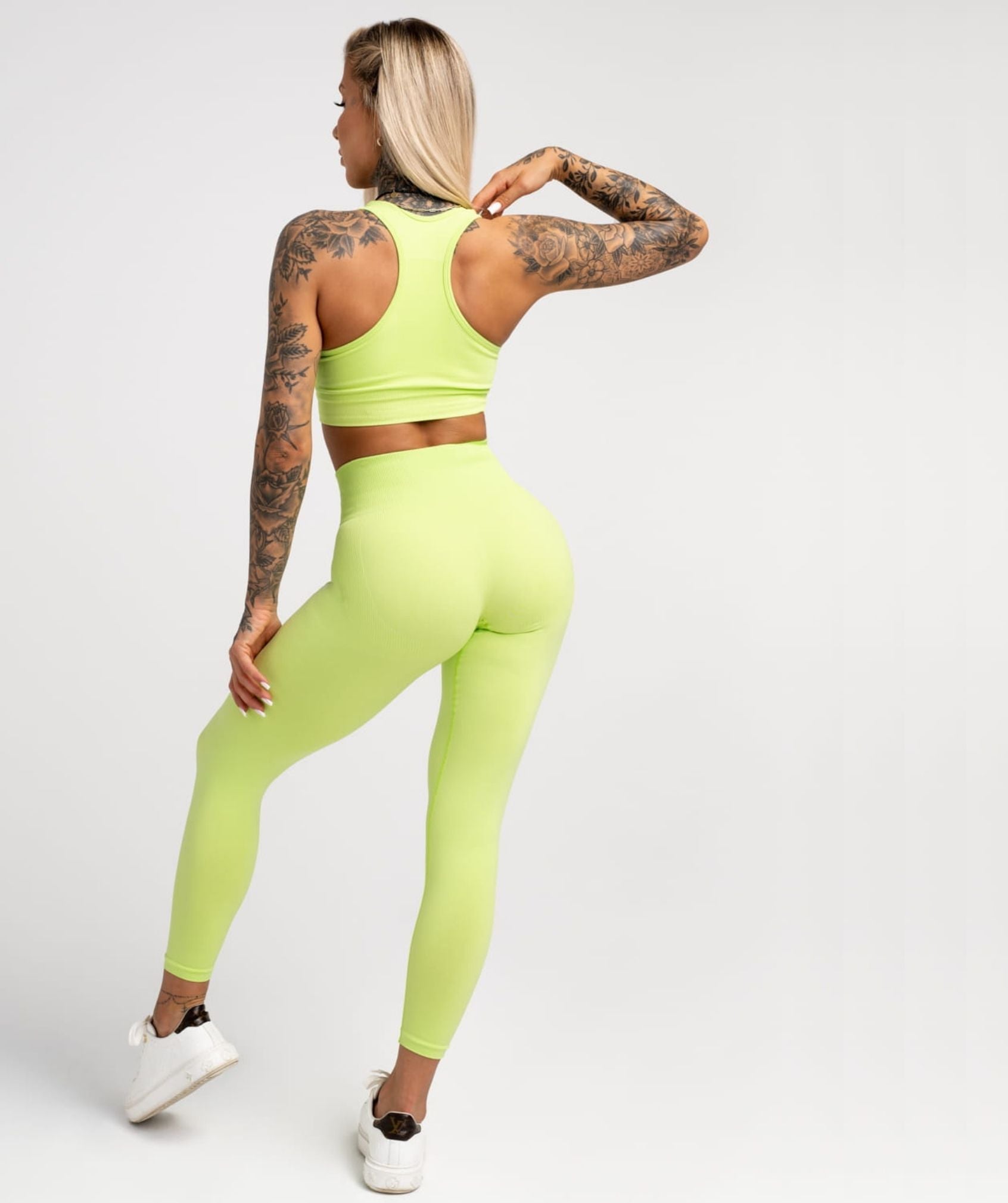 Gym Glamour - May Compress Leggings (Apple)