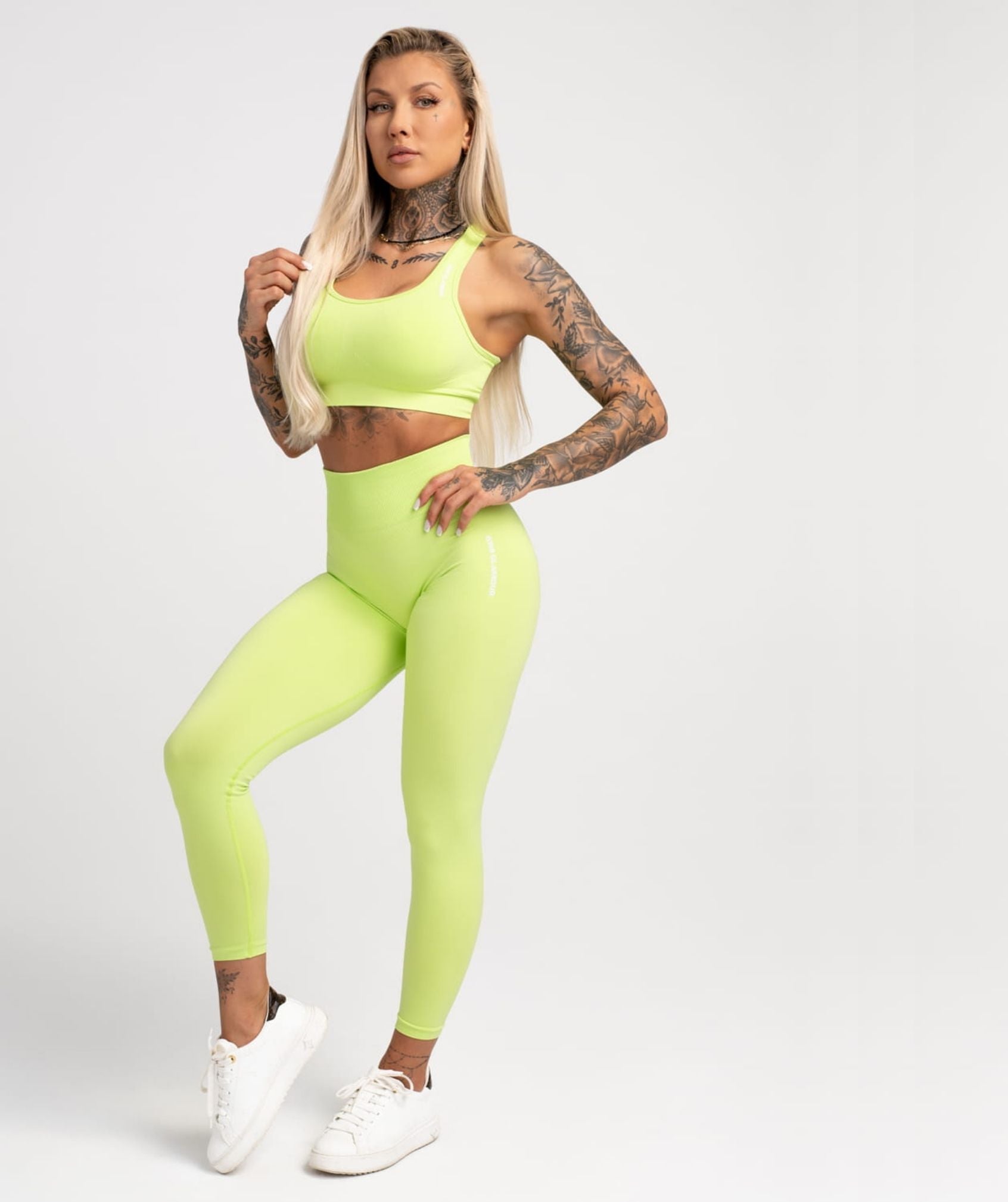 Gym Glamour - May Compress Leggings (Apple)
