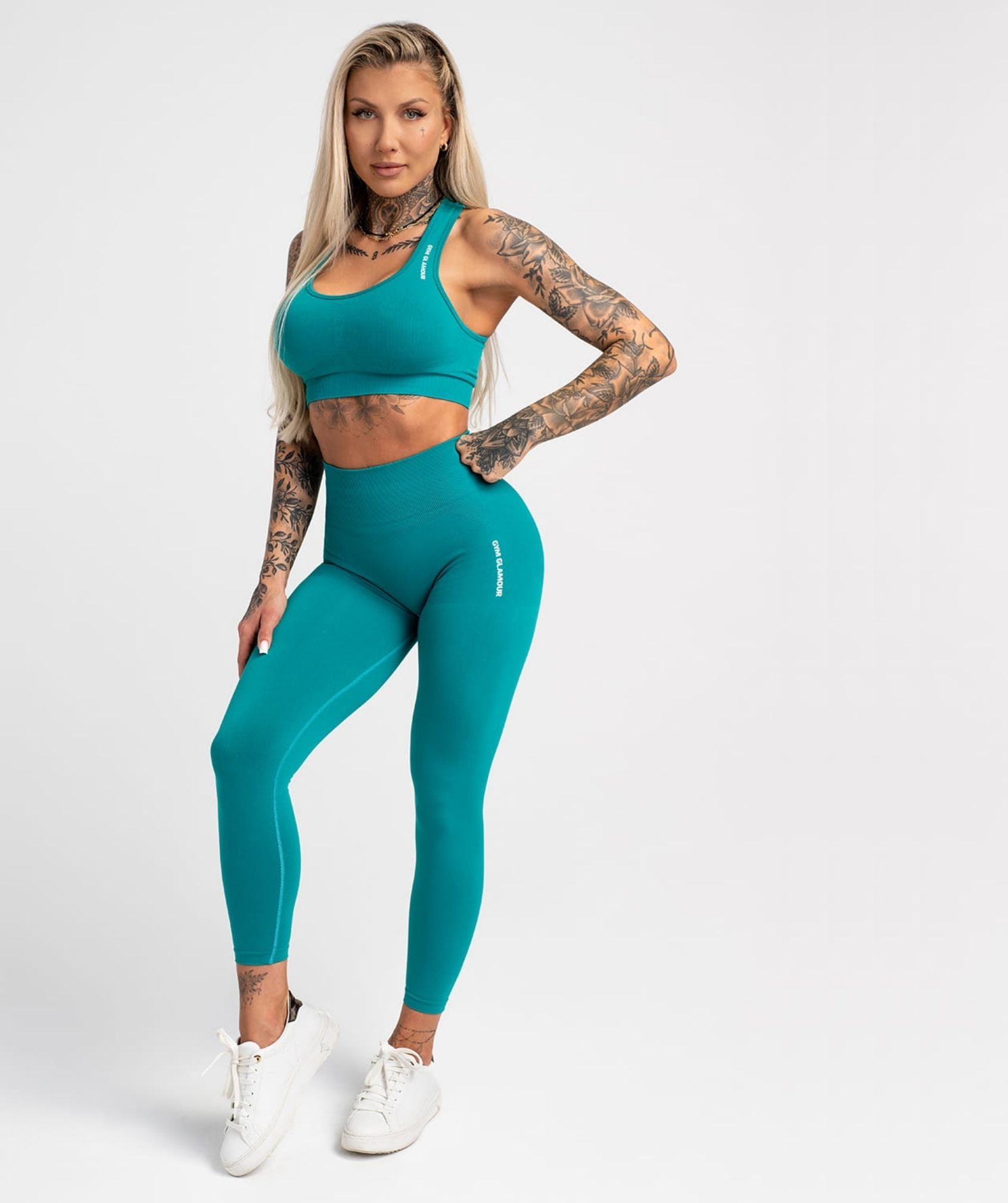 Gym Glamour - May Compress Leggings (Juicy Jungle)