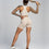 Gym Glamour - Mimi Biker Shorts (Cream)