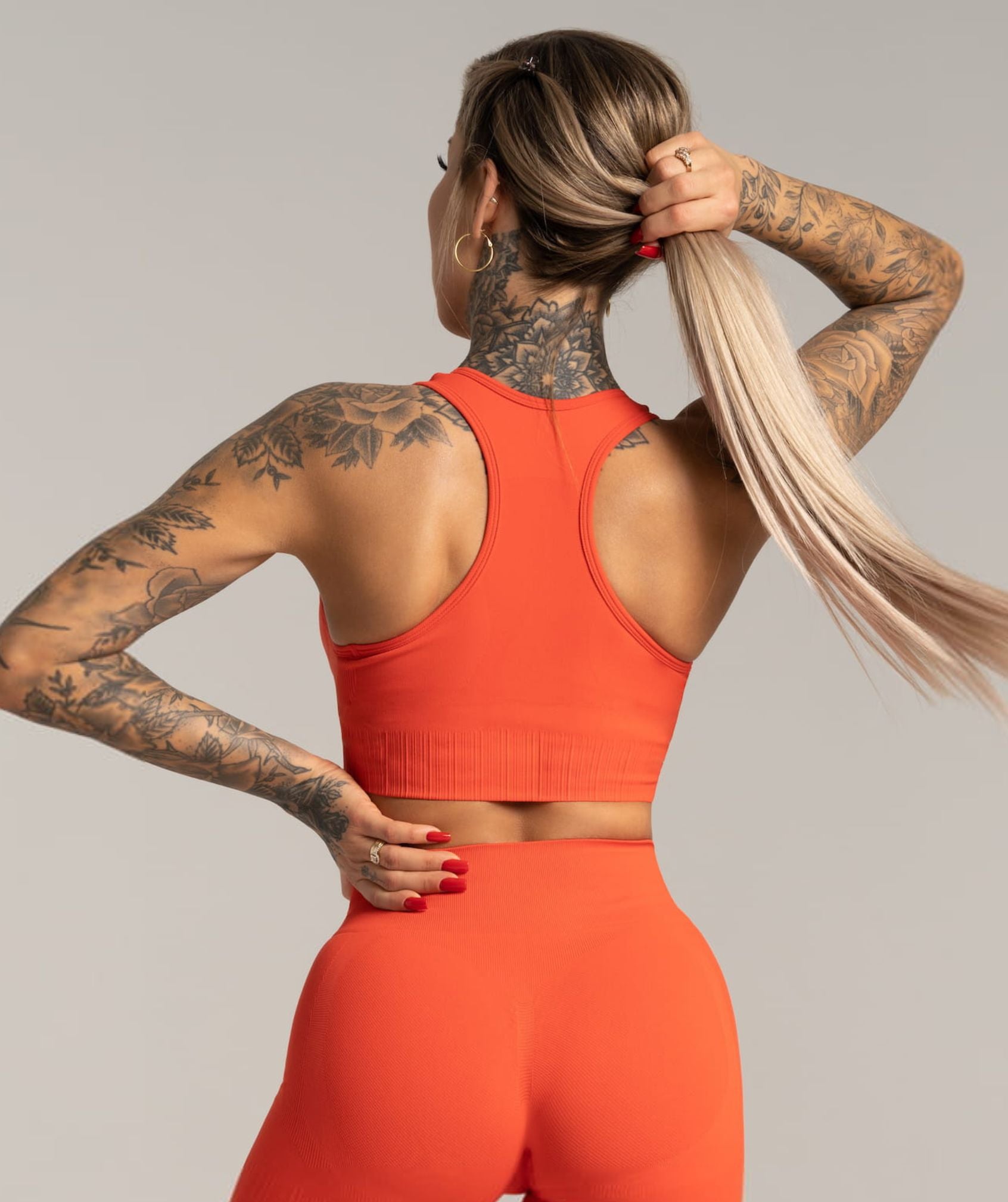 Gym Glamour - Mimi Seamless Sportsbh (Coral)