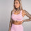 Gym Glamour - Mimi Seamless Sportsbh (Candy Pink)