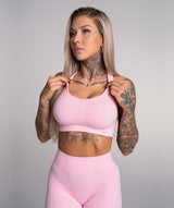 Gym Glamour - Mimi Seamless Sportsbh (Candy Pink)
