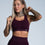 Gym Glamour - Mimi Seamless Sportsbh (Grape)
