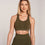 Gym Glamour - Mimi Seamless Sportsbh (Khaki)