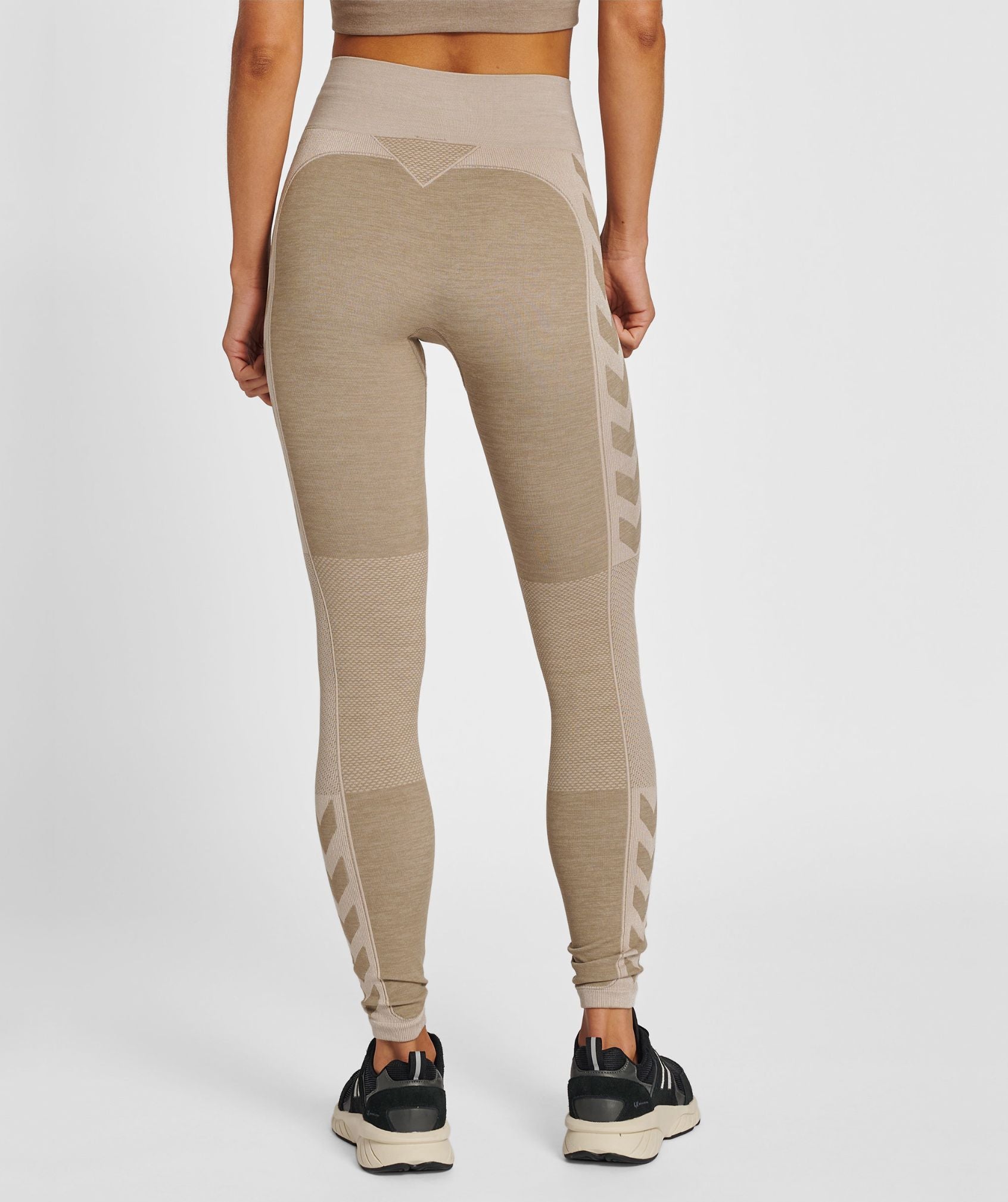 Hummel® - Clea Mid Waist Tights (Chateau Gray/Driftwood Melange)