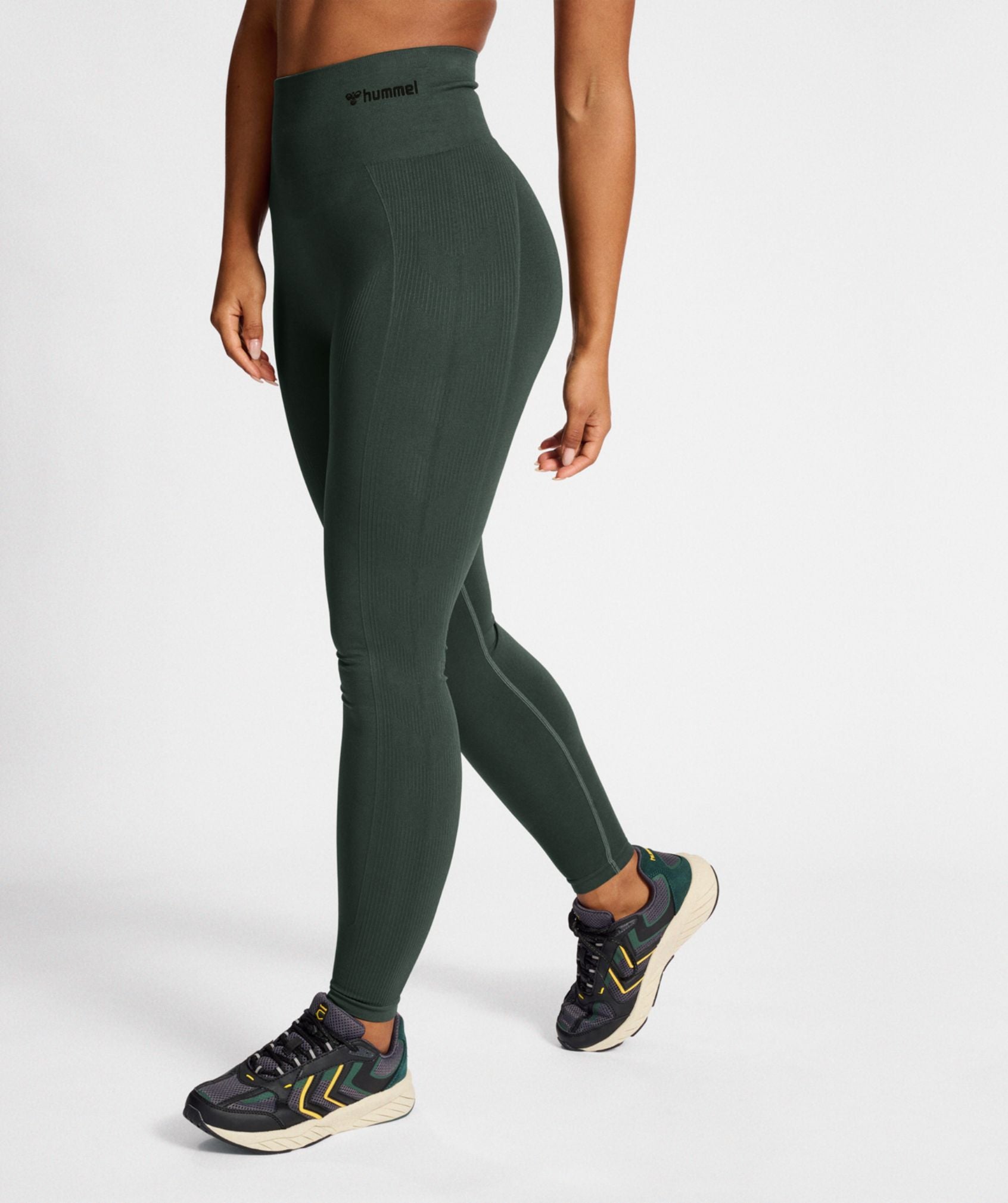 Hummel® - TIF High Waist Seamless Leggings (Climbing Ivy)