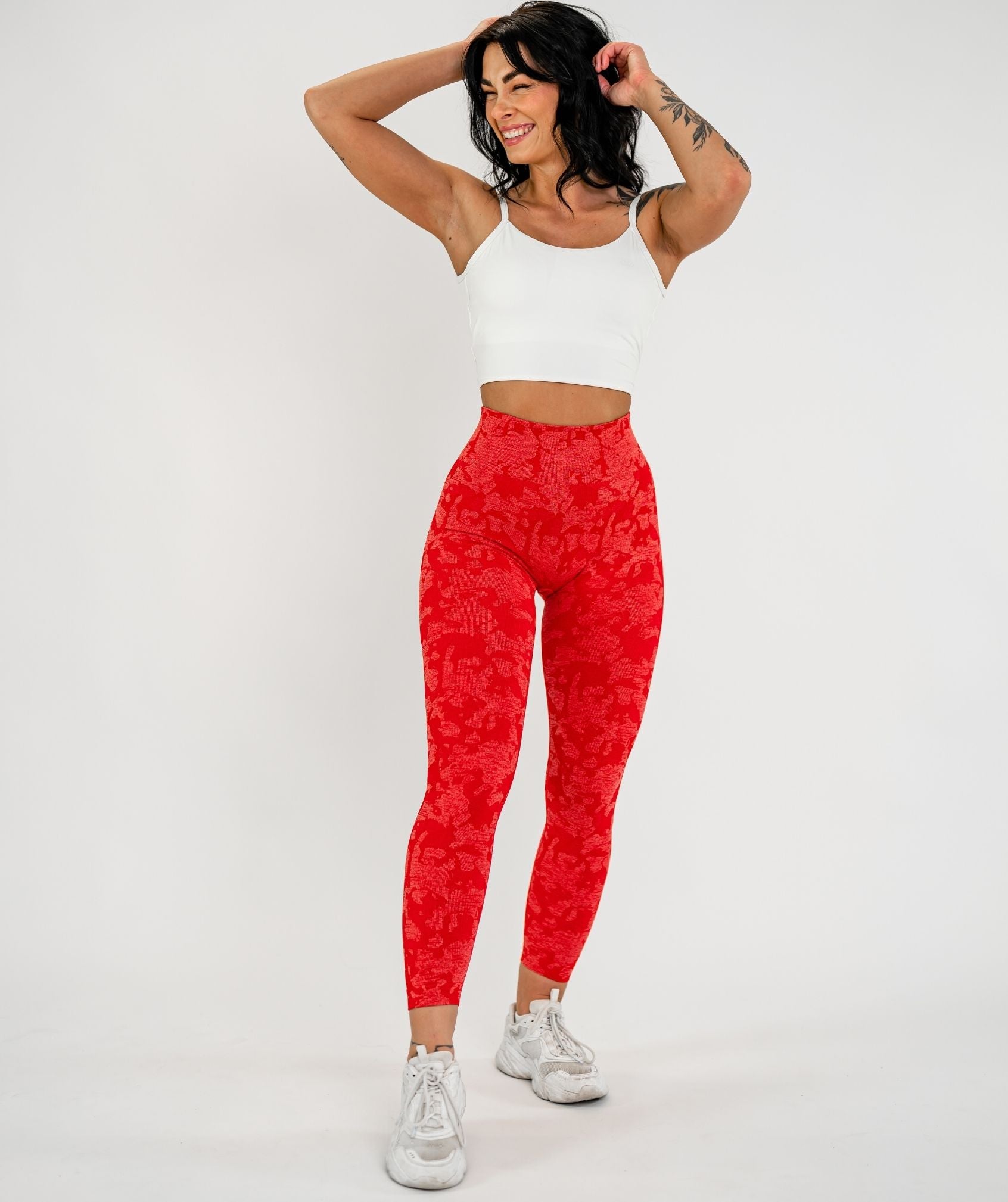 Jentle - Envy Leggings (Red)