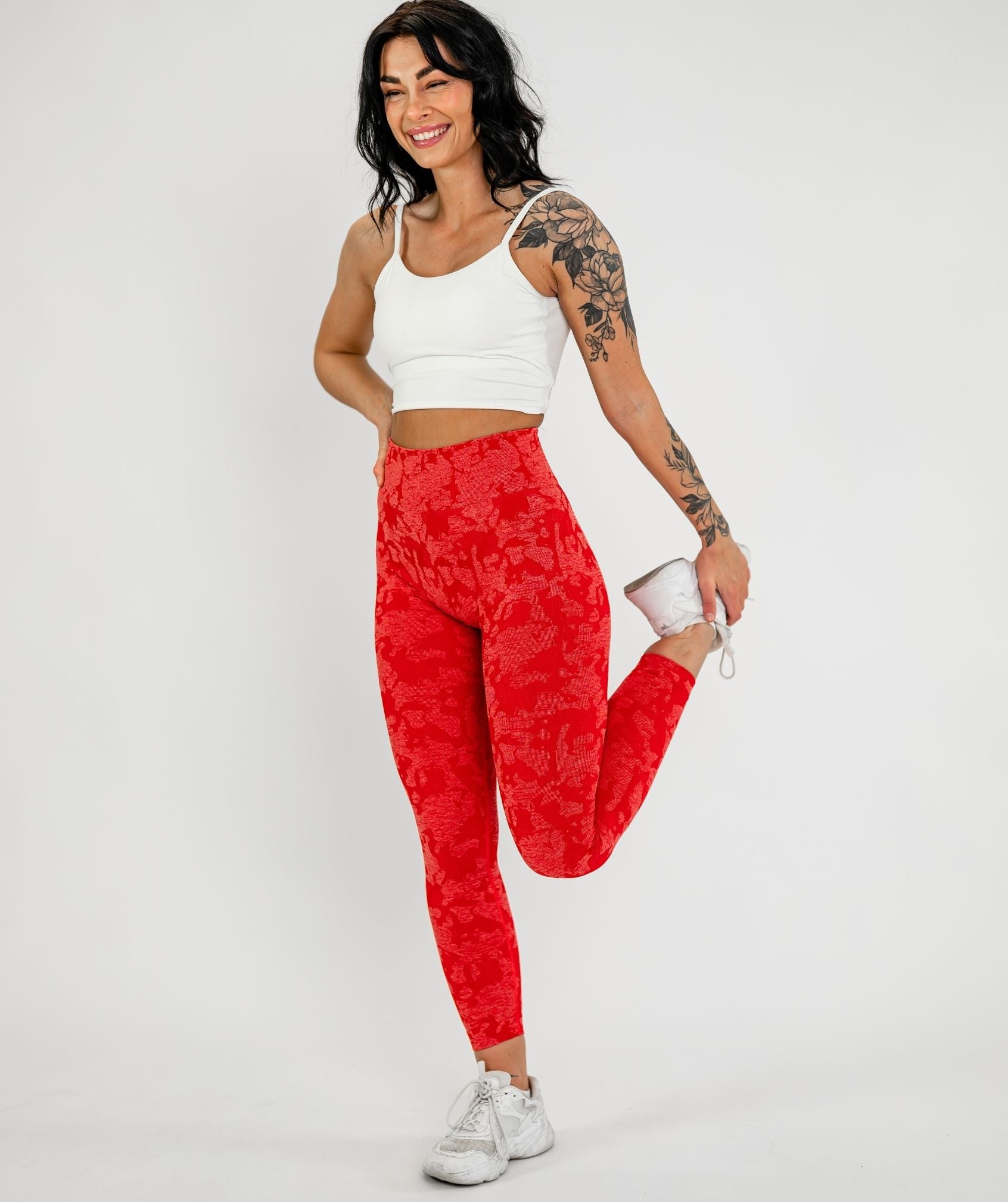 Jentle - Envy Leggings (Red)