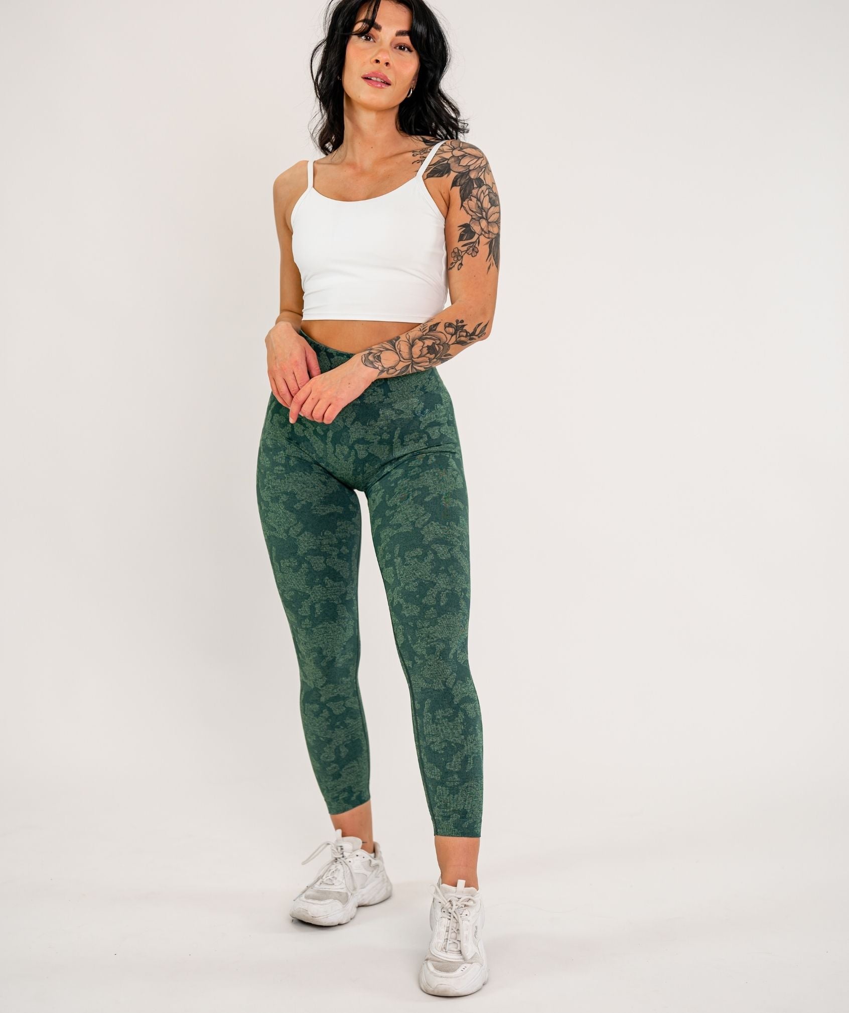 Jentle - Envy Leggings (Dark Green)