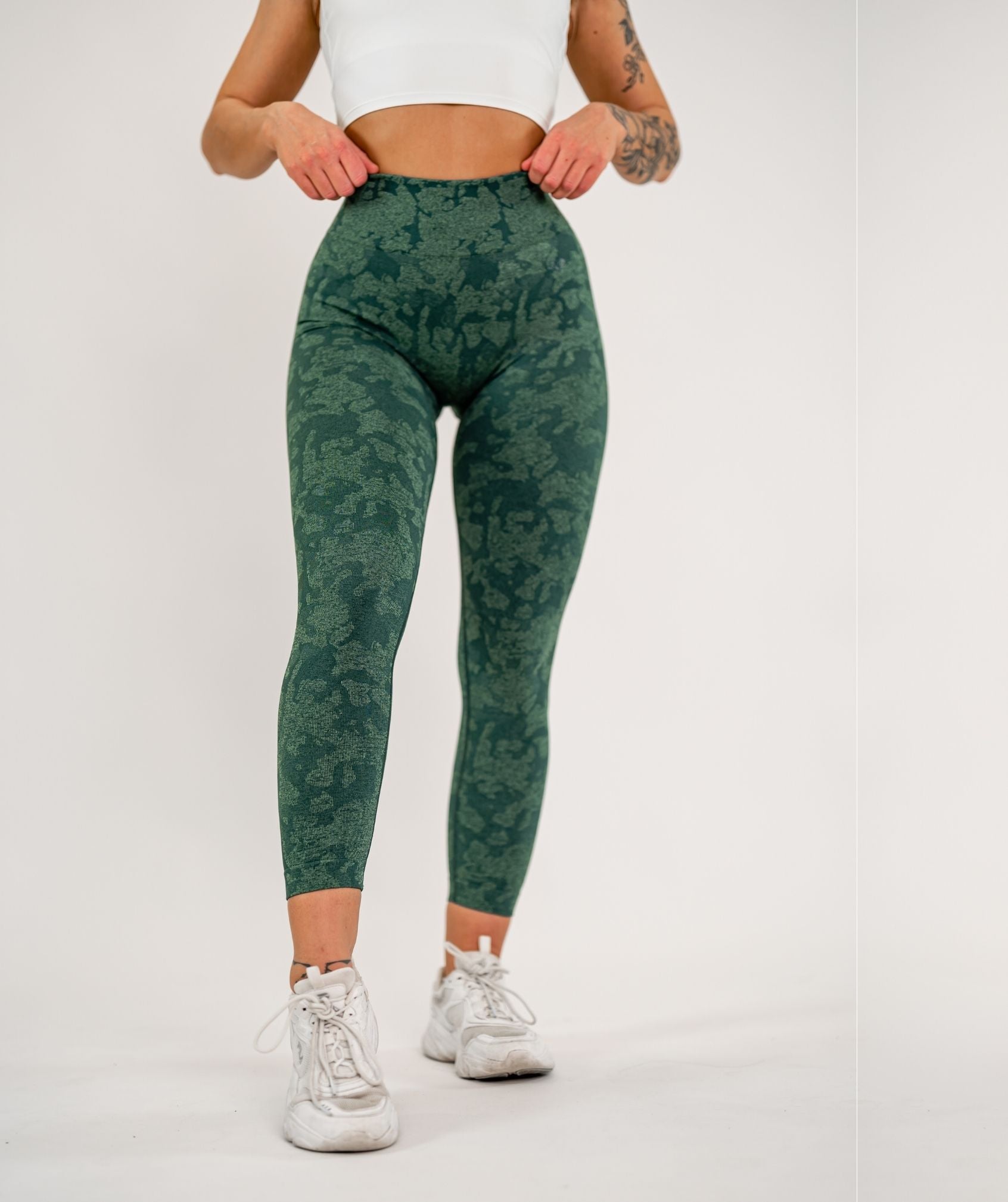 Jentle - Envy Leggings (Dark Green)