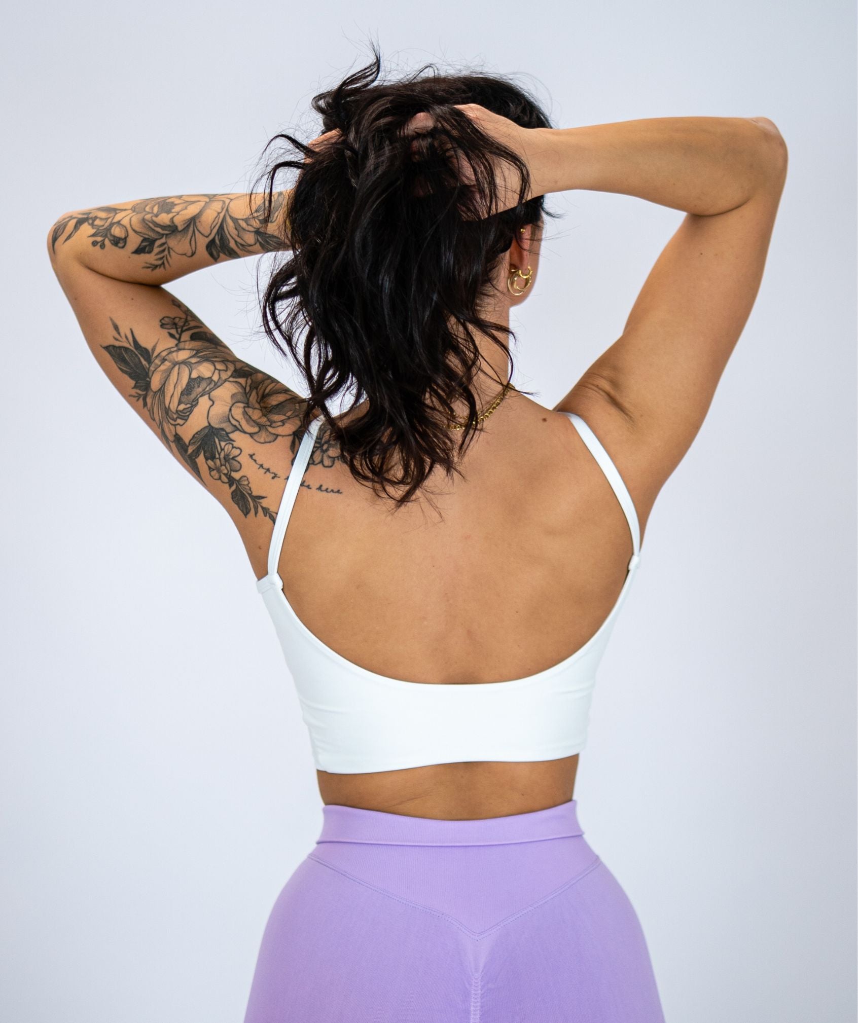 Jentle - Seek Sports Bra (White)