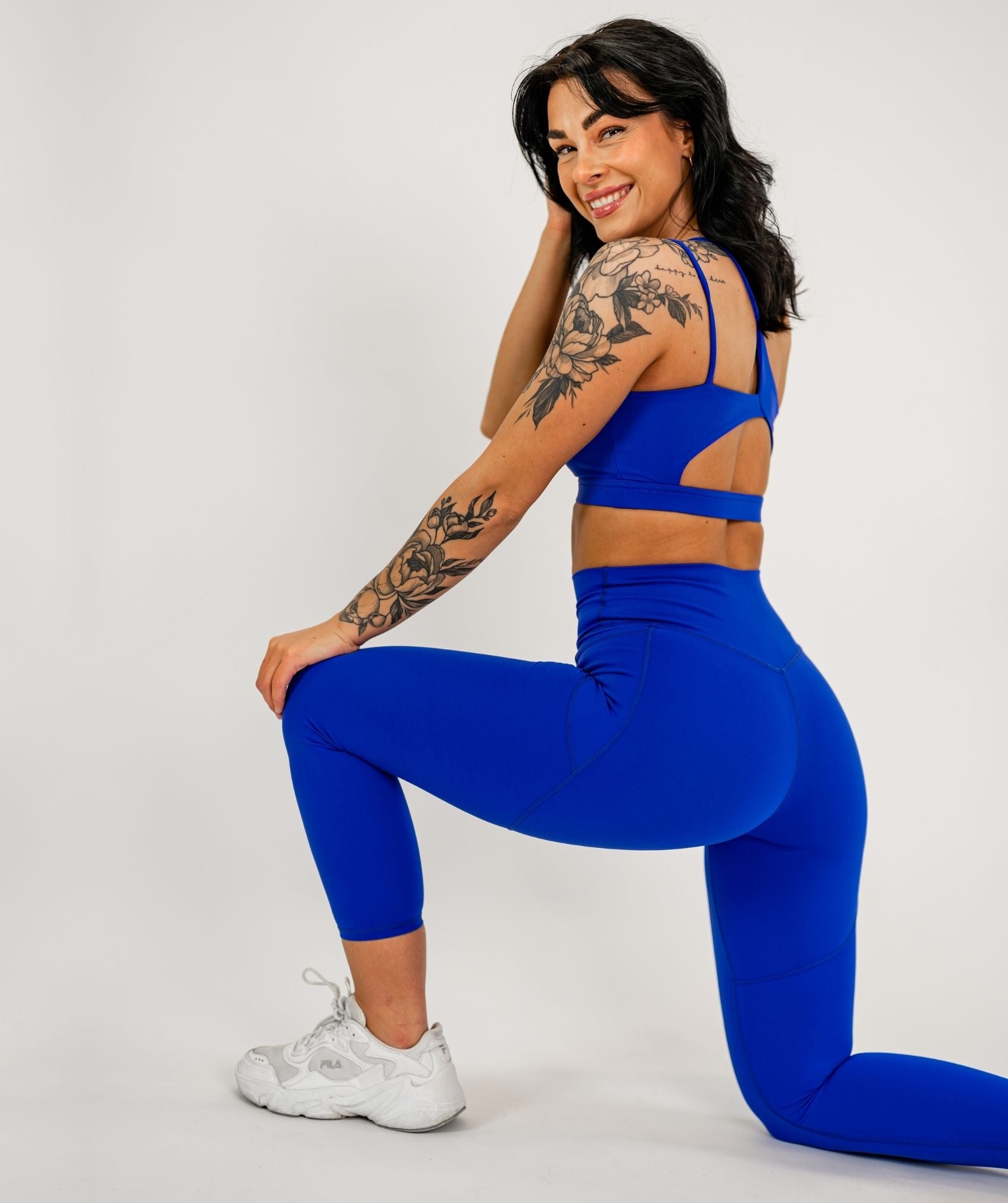 Jentle - Sola Pocket Leggings (Dark Blue)